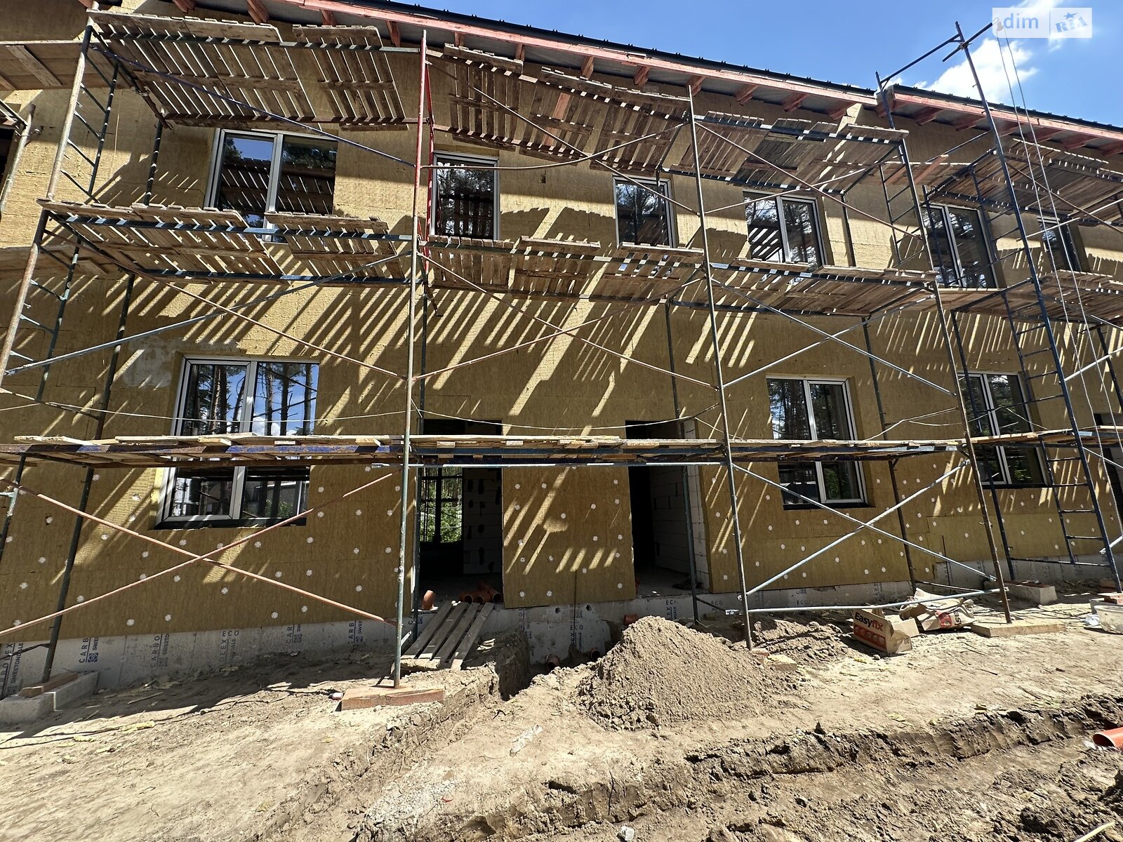 двухэтажный таунхаус, 86 кв. м, пеноблок. Продажа в Ирпене район Ирпень фото 1 двухэтажный таунхаус, 86 кв. м, пеноблок. Продажа в Ирпене район Ирпень фото 1