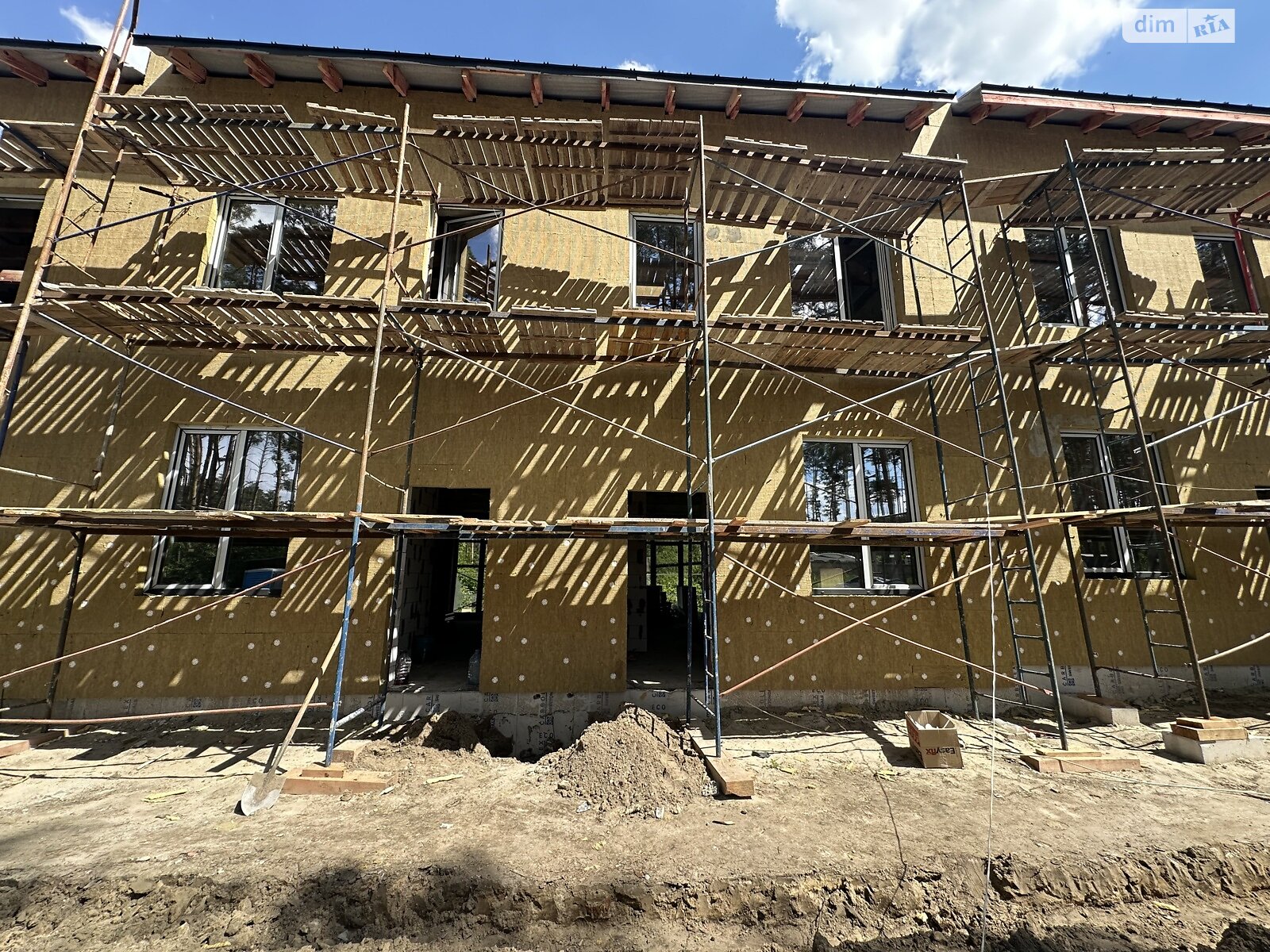 двухэтажный таунхаус, 86 кв. м, пеноблок. Продажа в Ирпене район Ирпень фото 1 двухэтажный таунхаус, 86 кв. м, пеноблок. Продажа в Ирпене район Ирпень фото 1