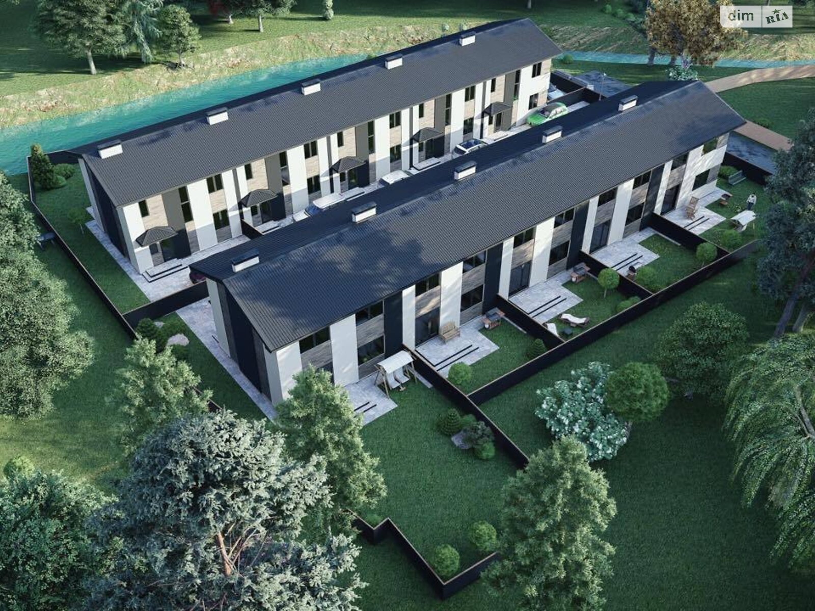 двоповерховий таунхаус, 100 кв. м, газобетон. Продаж в Ірпені, район Ірпінь фото 1 двоповерховий таунхаус, 100 кв. м, газобетон. Продаж в Ірпені, район Ірпінь фото 1