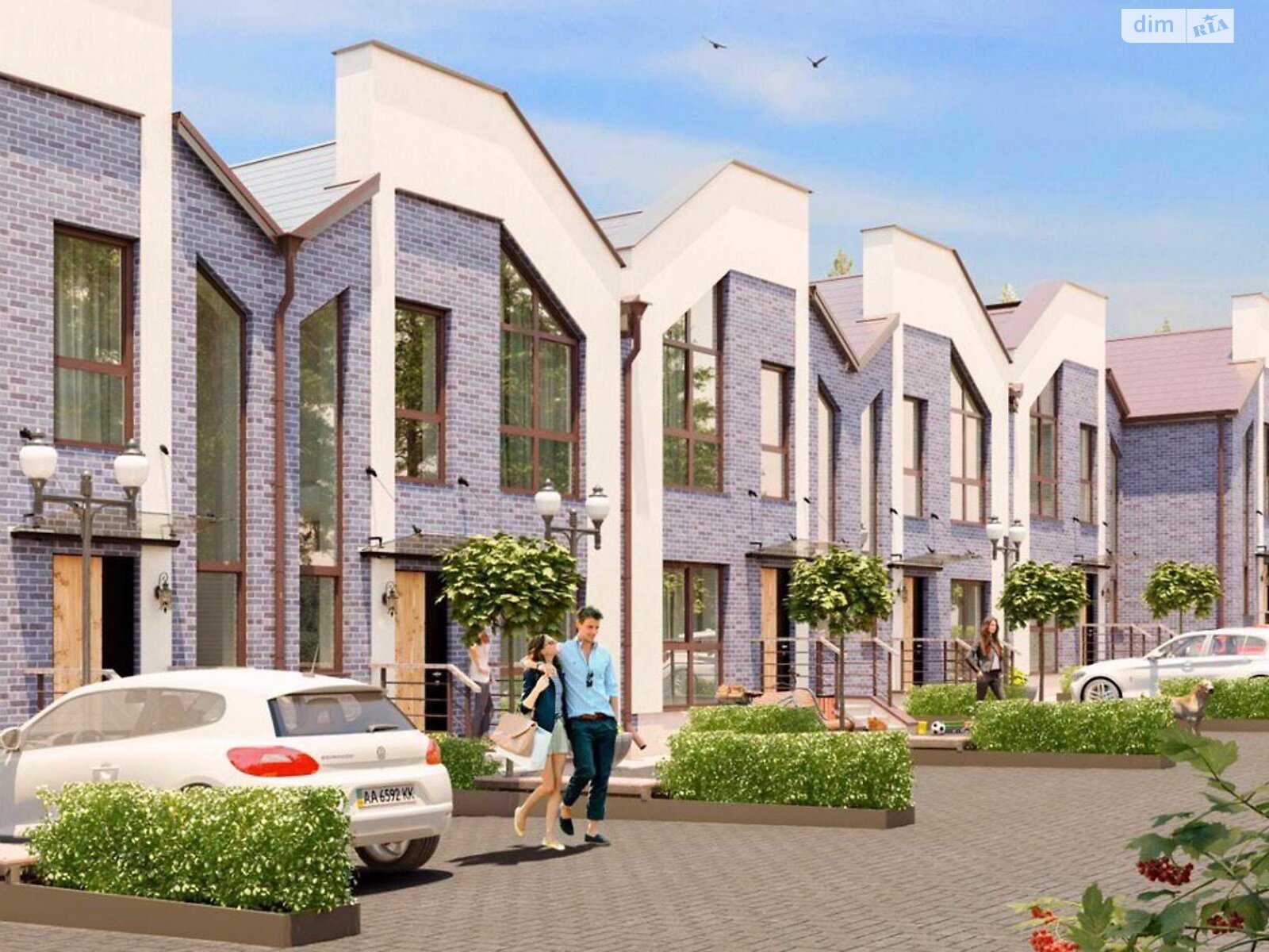 двухэтажный таунхаус, 95 кв. м, кирпич. Продажа в Ирпене район Ирпень фото 1 двухэтажный таунхаус, 95 кв. м, кирпич. Продажа в Ирпене район Ирпень фото 1