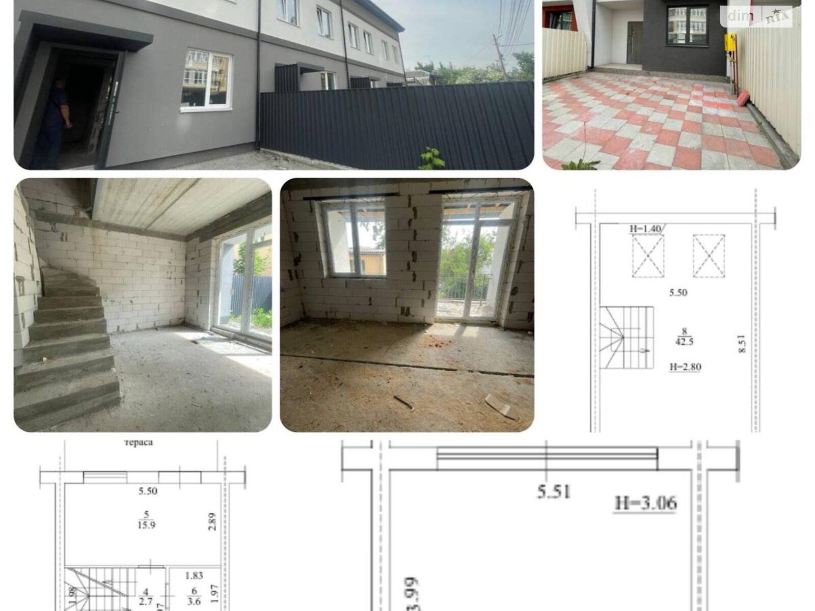 триповерховий таунхаус, 131 кв. м, газобетон. Продаж в Ірпені, район Ірпінь фото 1