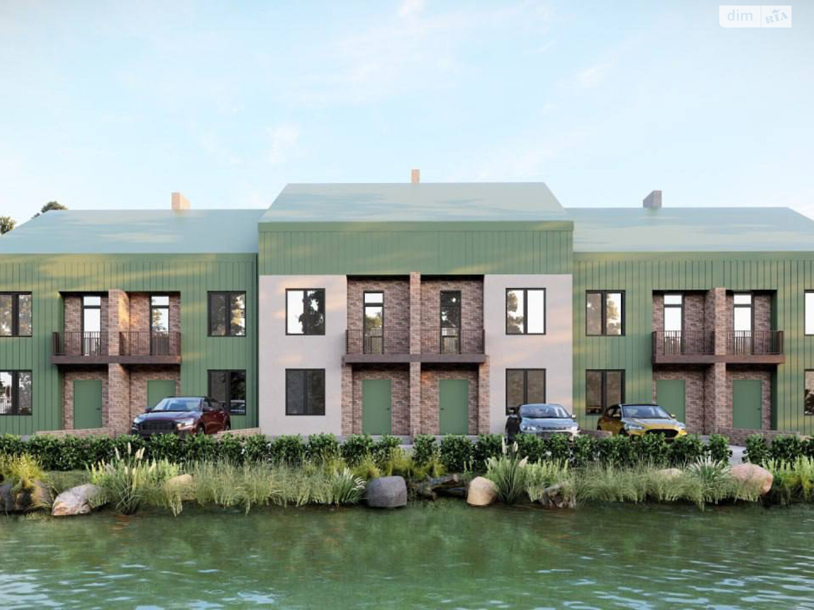 двухэтажный таунхаус, 103 кв. м, кирпич. Продажа в Ирпене район Ирпень фото 1 двухэтажный таунхаус, 103 кв. м, кирпич. Продажа в Ирпене район Ирпень фото 1