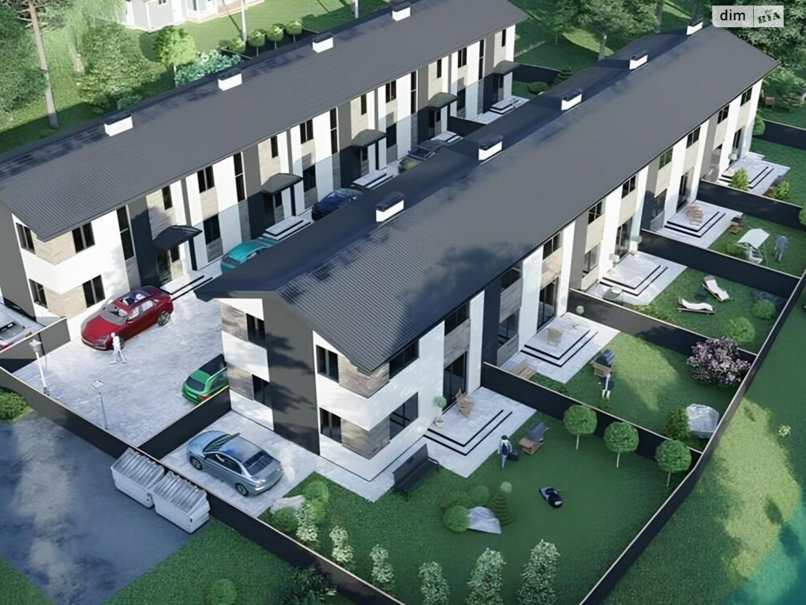 двоповерховий таунхаус, 103 кв. м, газобетон. Продаж у Ірпені фото 1 двоповерховий таунхаус, 103 кв. м, газобетон. Продаж у Ірпені фото 1