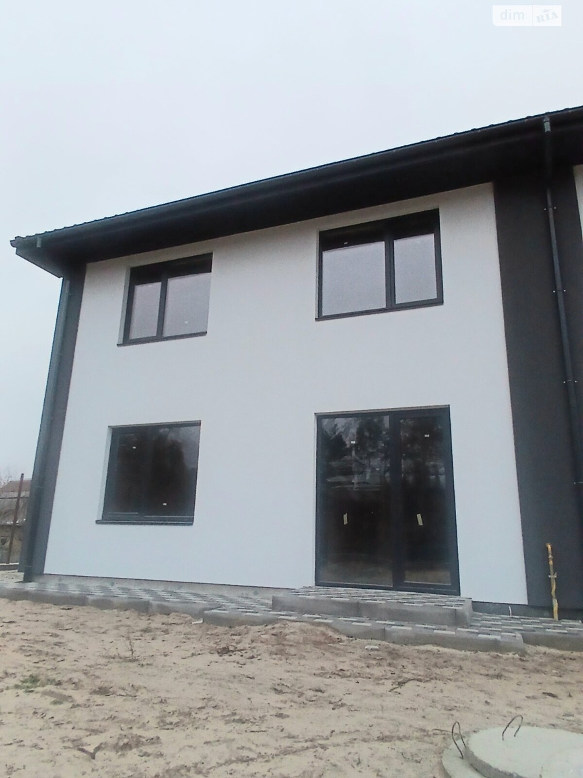 двухэтажный таунхаус, 103 кв. м, газобетон. Продажа в Ирпене фото 1 двухэтажный таунхаус, 103 кв. м, газобетон. Продажа в Ирпене фото 1