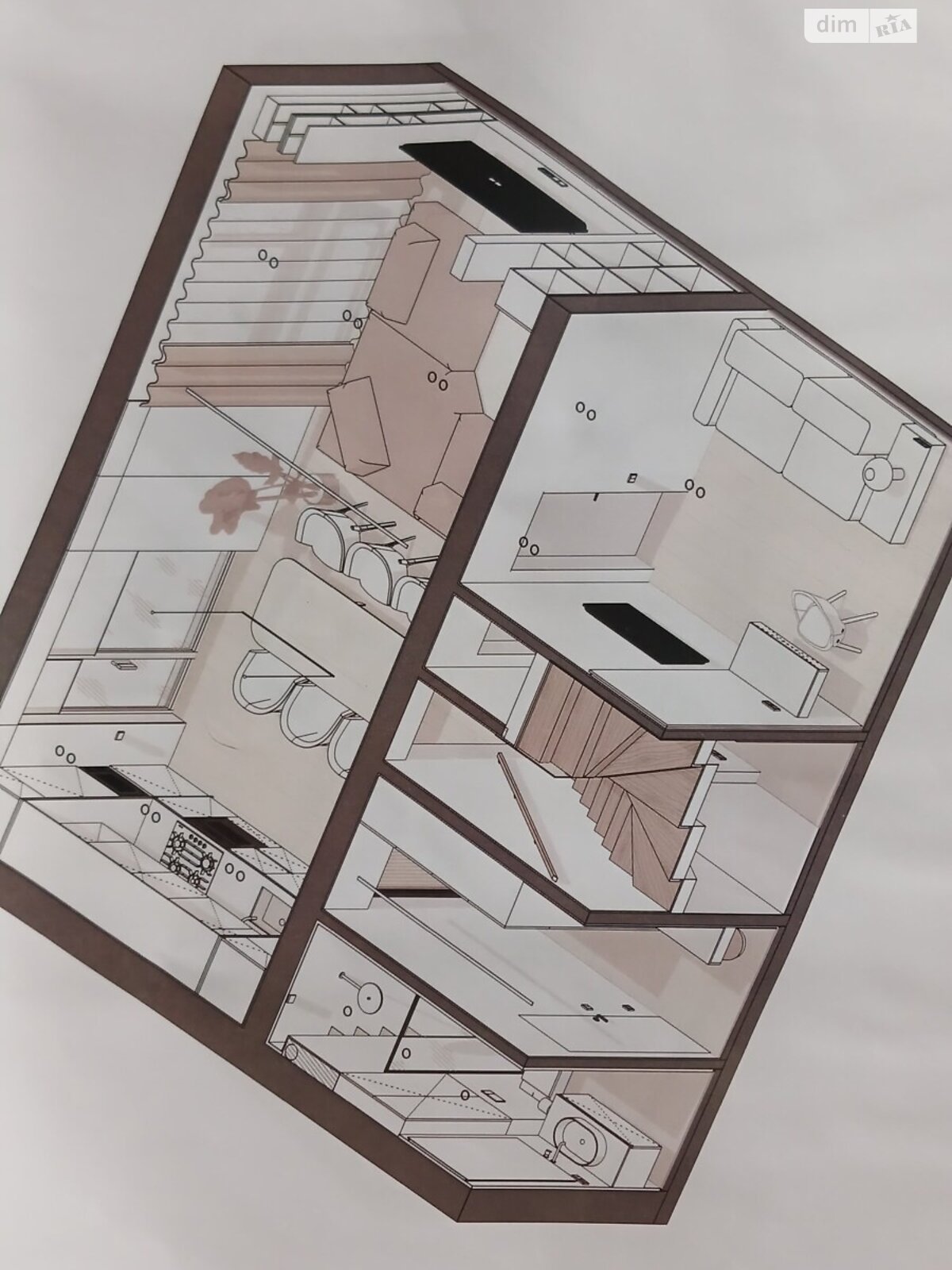 двухэтажный таунхаус, 103 кв. м, газобетон. Продажа в Ирпене фото 1 двухэтажный таунхаус, 103 кв. м, газобетон. Продажа в Ирпене фото 1