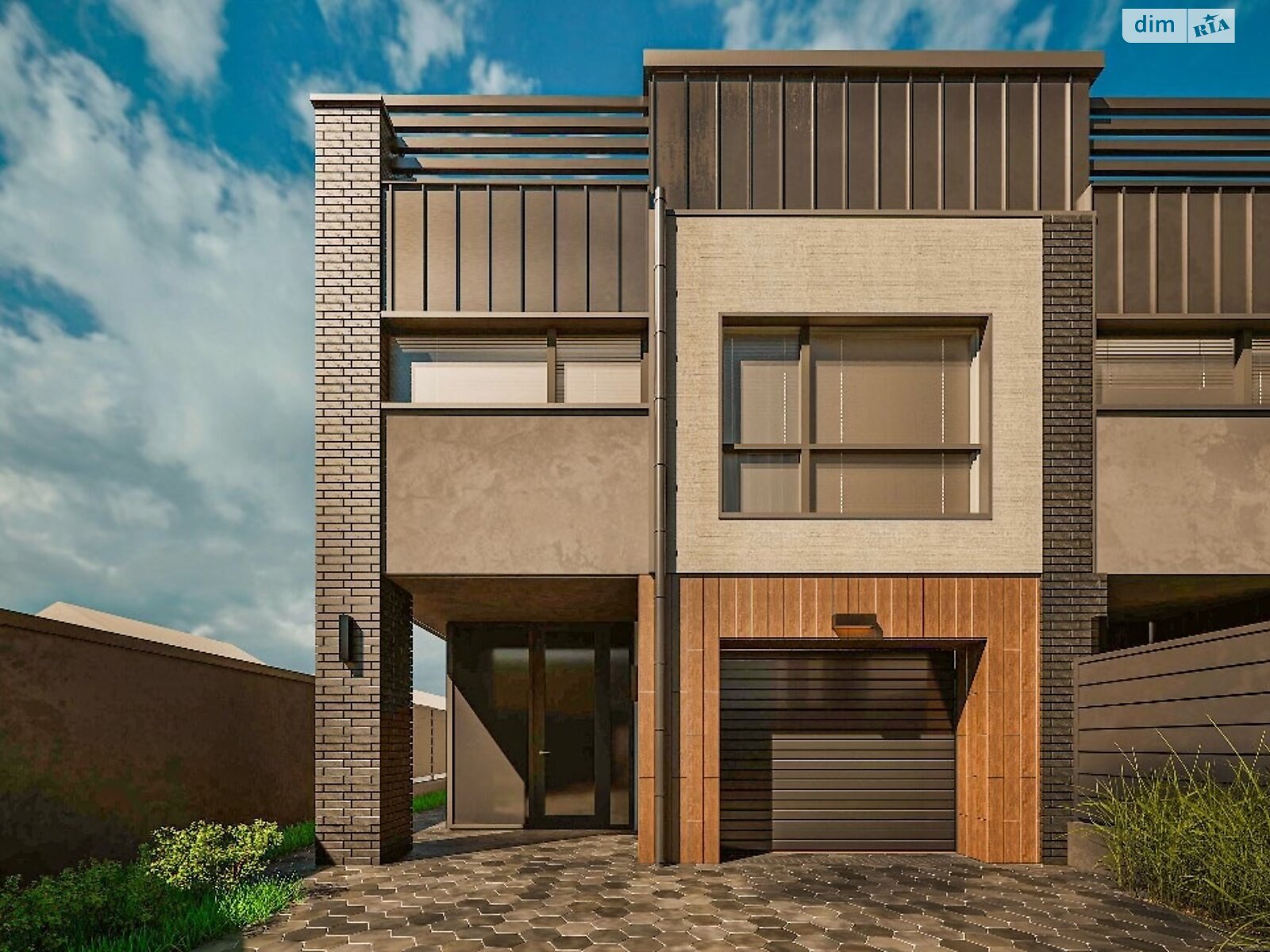 двухэтажный таунхаус, 160 кв. м, кирпич. Продажа в Ивано-Франковске фото 1