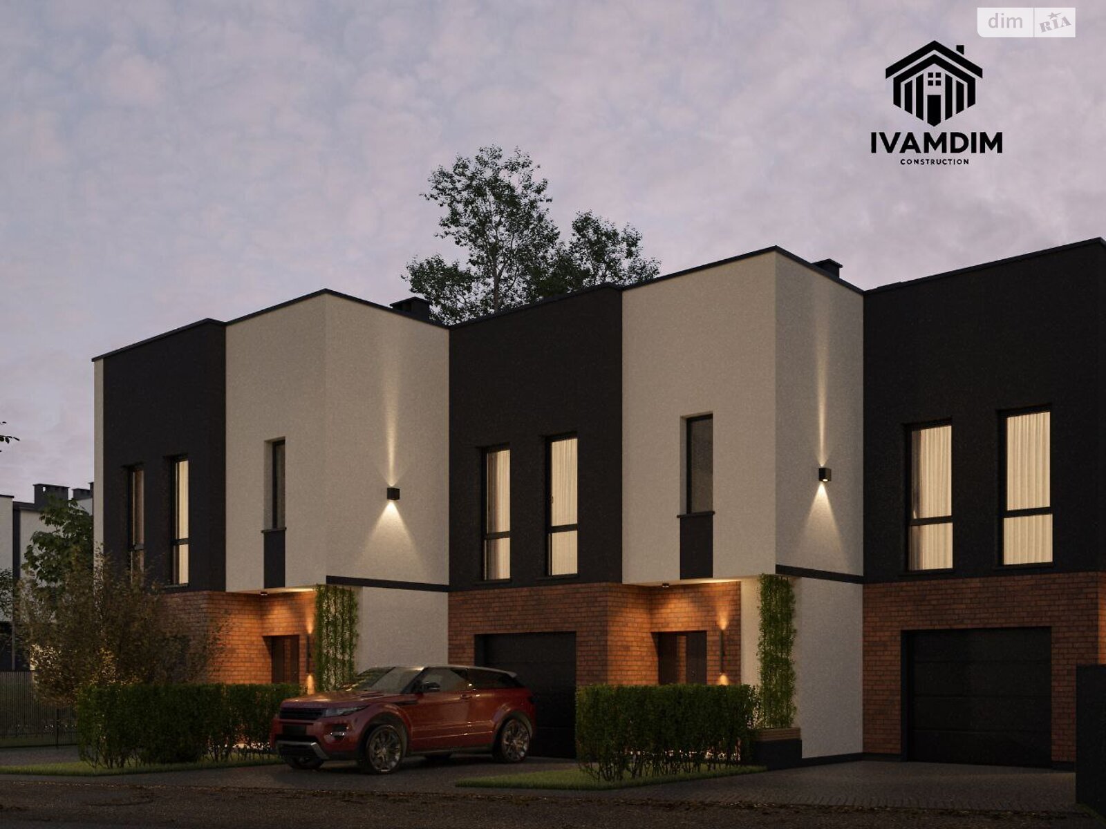 двоповерховий таунхаус, 135 кв. м, цегла. Продаж у Івано-Франківську фото 1 двоповерховий таунхаус, 135 кв. м, цегла. Продаж у Івано-Франківську фото 1