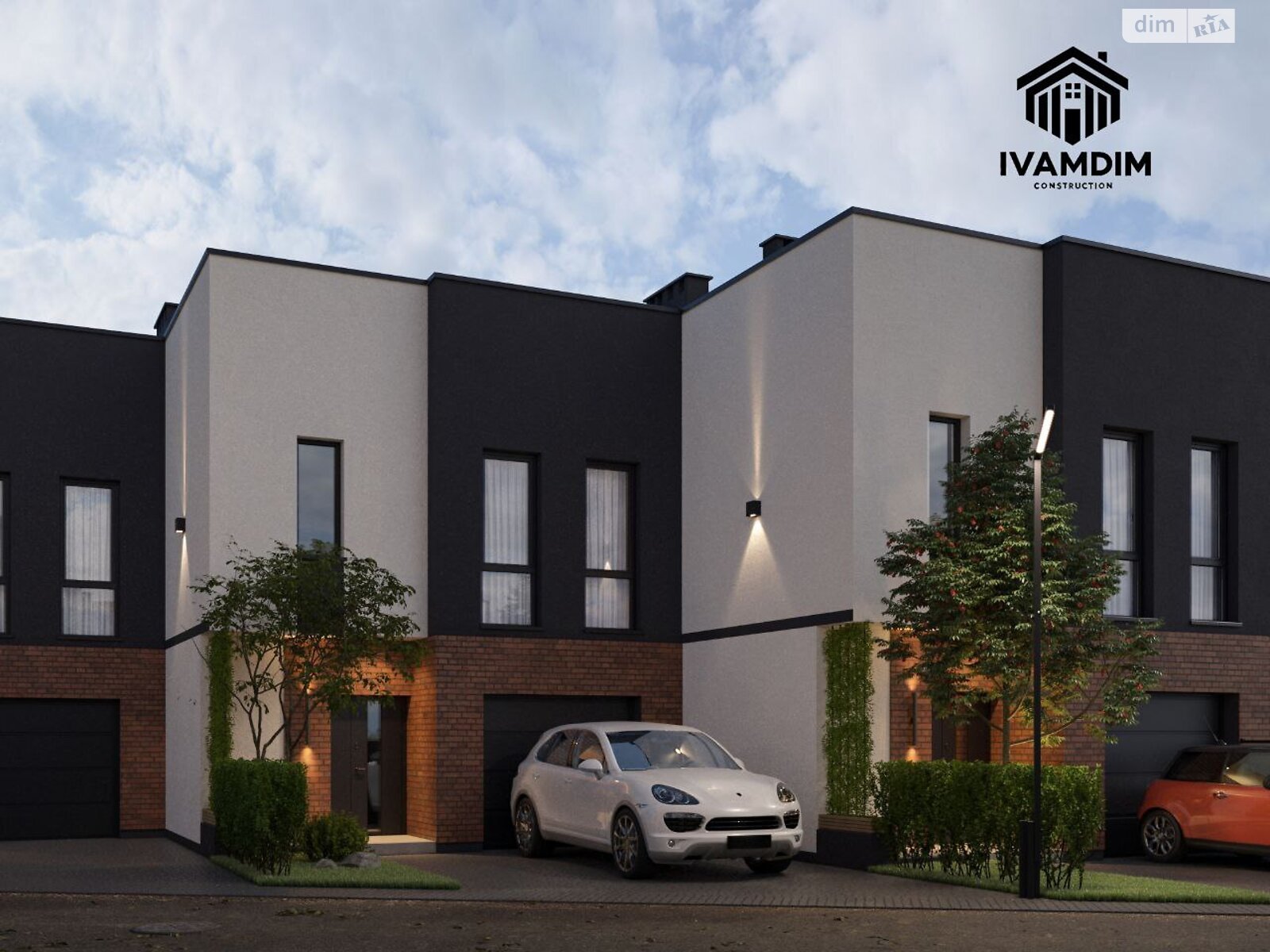 двоповерховий таунхаус, 135 кв. м, цегла. Продаж у Івано-Франківську фото 1 двоповерховий таунхаус, 135 кв. м, цегла. Продаж у Івано-Франківську фото 1