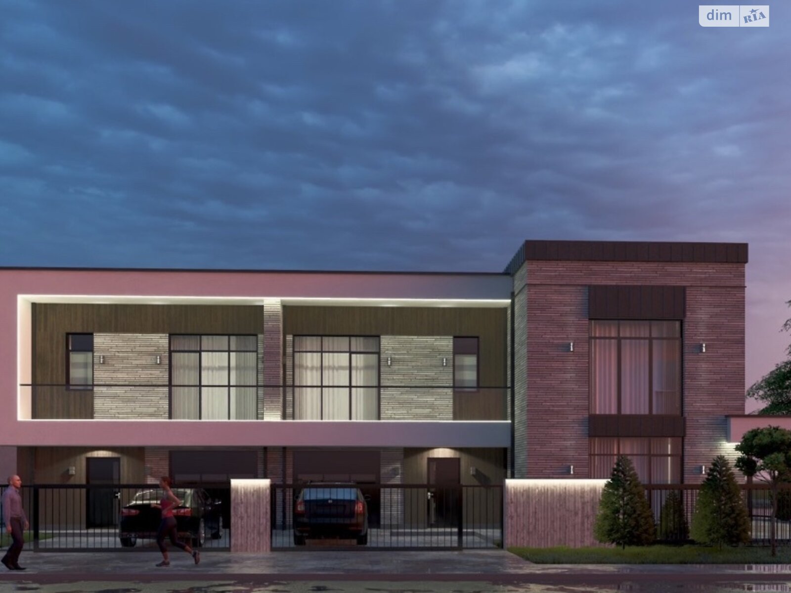 двоповерховий таунхаус, 144.74 кв. м, кирпич. Продаж у Івано-Франківську фото 1 двоповерховий таунхаус, 144.74 кв. м, кирпич. Продаж у Івано-Франківську фото 1