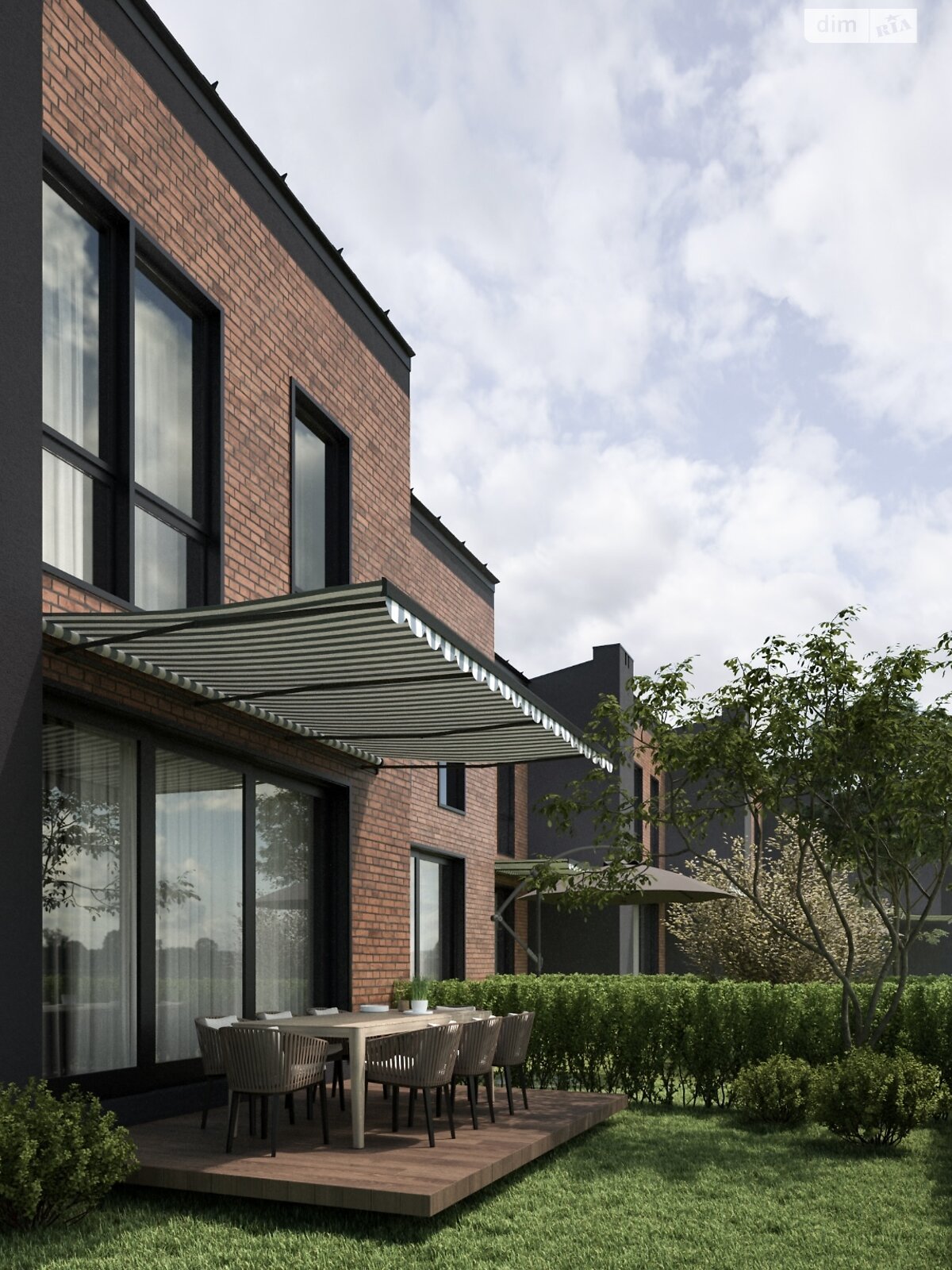 двухэтажный таунхаус, 121 кв. м, кирпич. Продажа в Ивано-Франковске фото 1