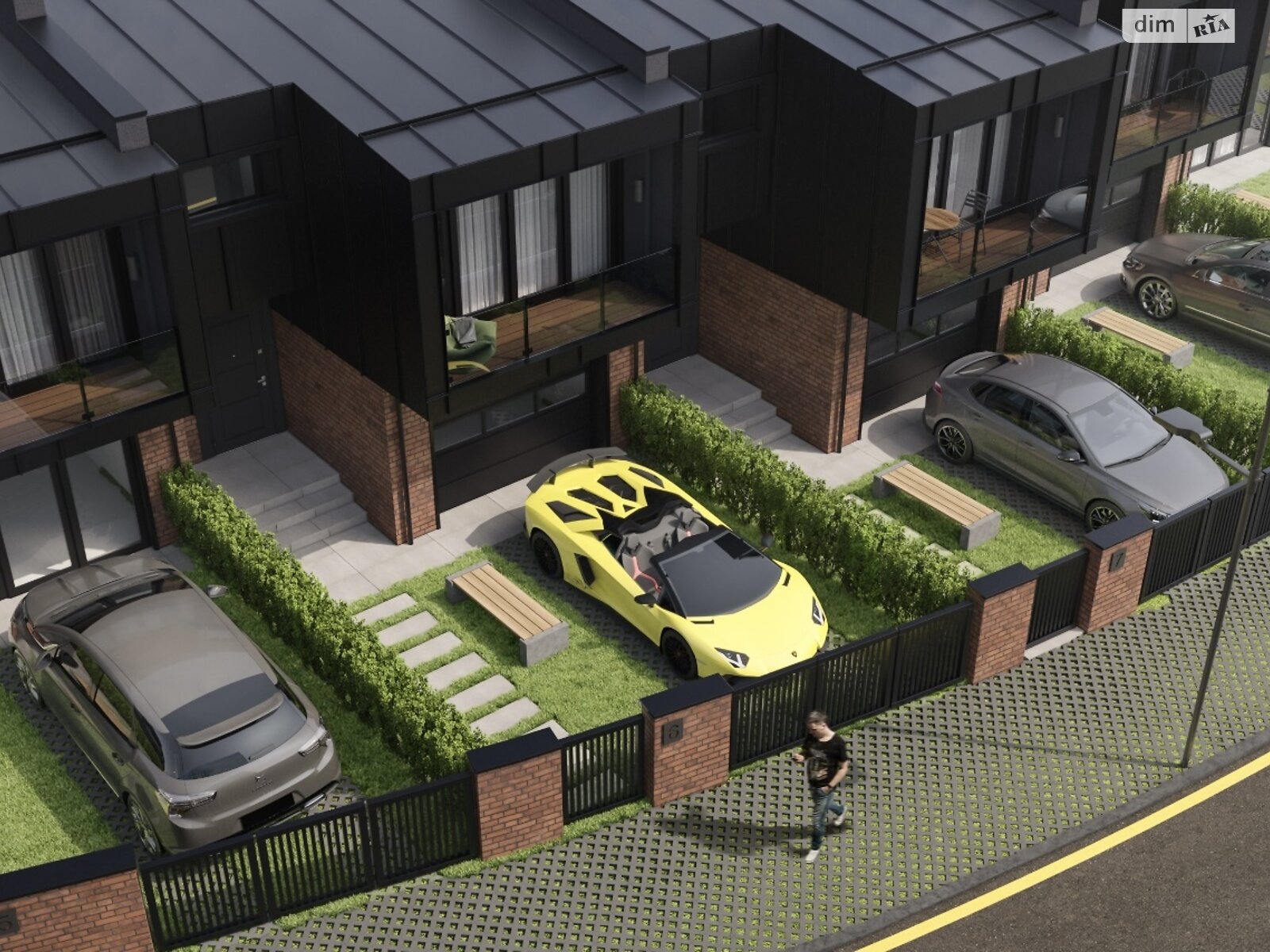 двухэтажный таунхаус, 121 кв. м, кирпич. Продажа в Ивано-Франковске фото 1