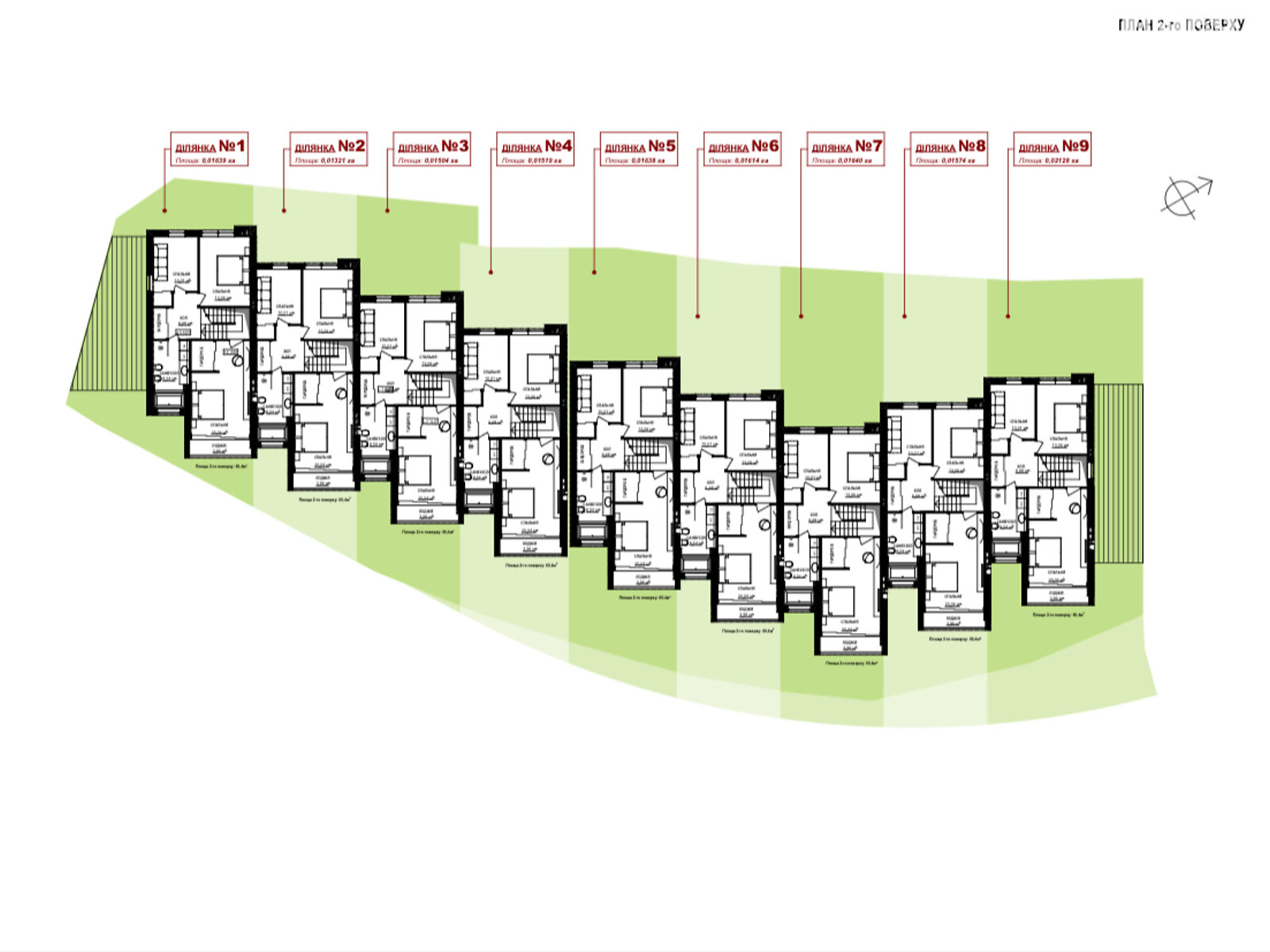 двухэтажный таунхаус, 121 кв. м, кирпич. Продажа в Ивано-Франковске фото 1