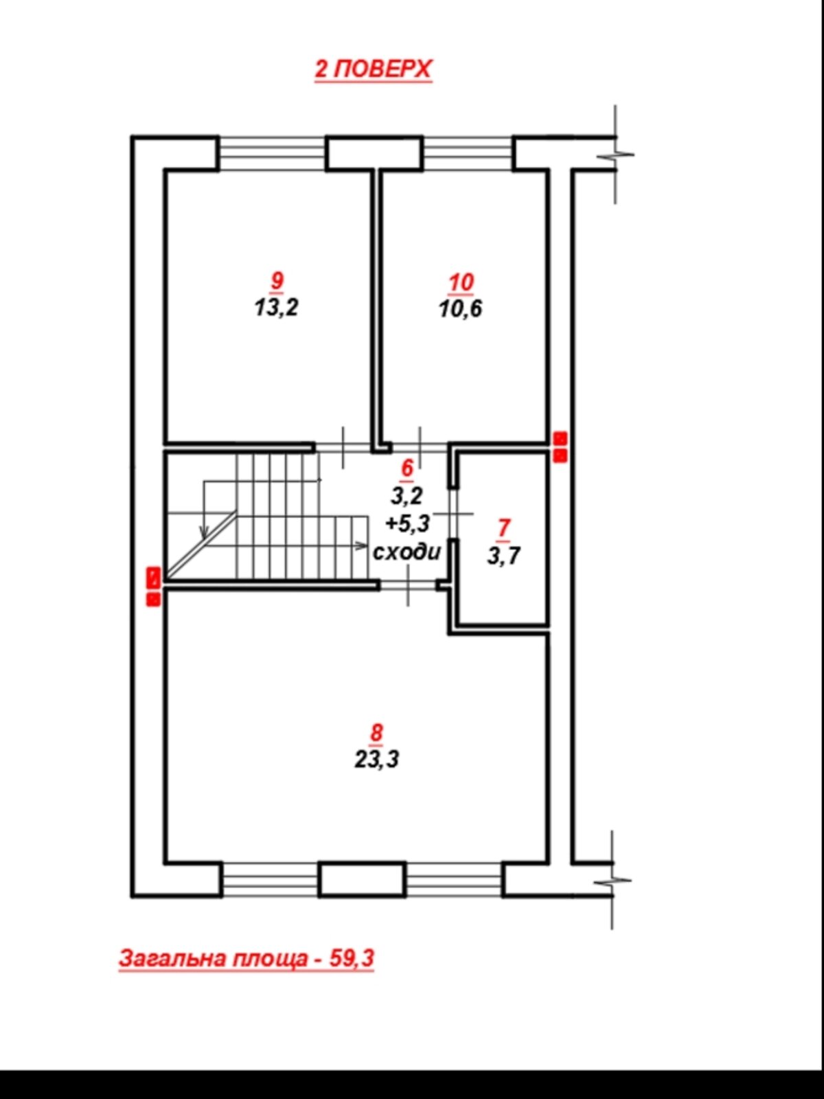 двоповерховий таунхаус, 118 кв. м, цегла. Продаж в Житомирі, район Міськмолзавод фото 1