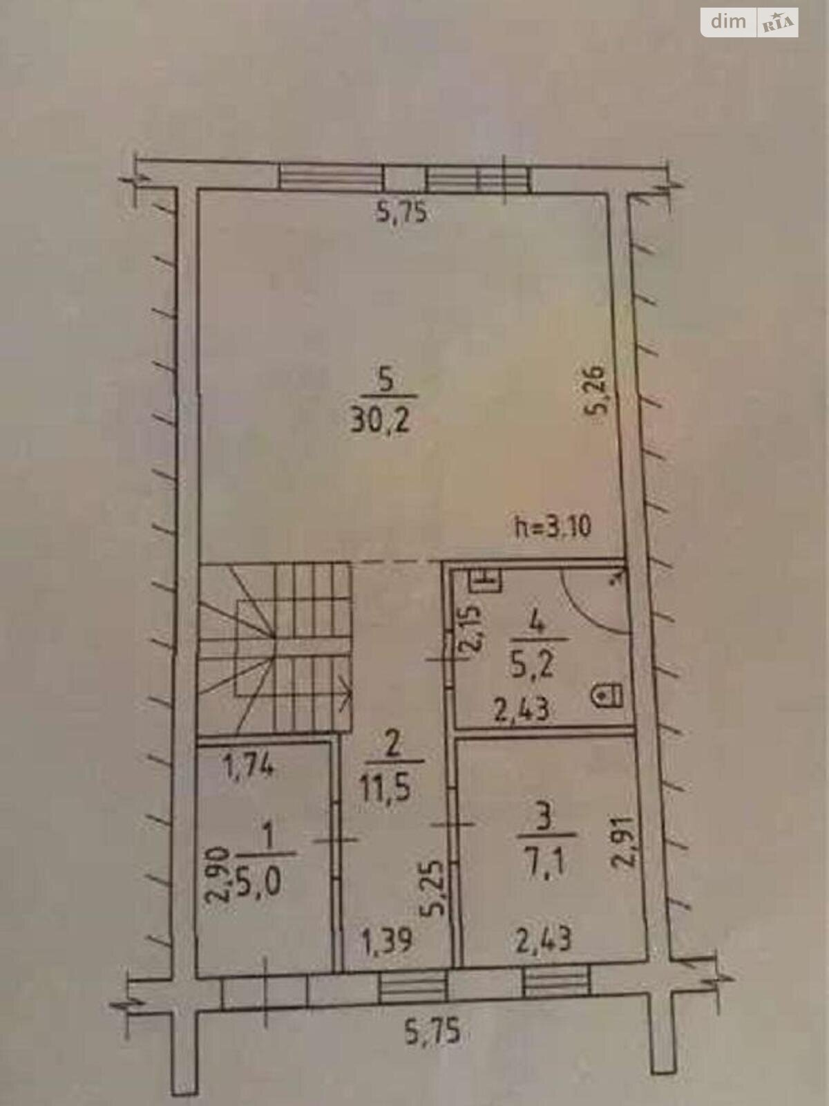 трехэтажный таунхаус, 130 кв. м, газобетон. Продажа в Киеве район Жуляны фото 1