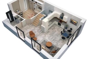 двухэтажный таунхаус, 115 кв. м, кирпич. Продажа в Киеве район Осокорки фото 2