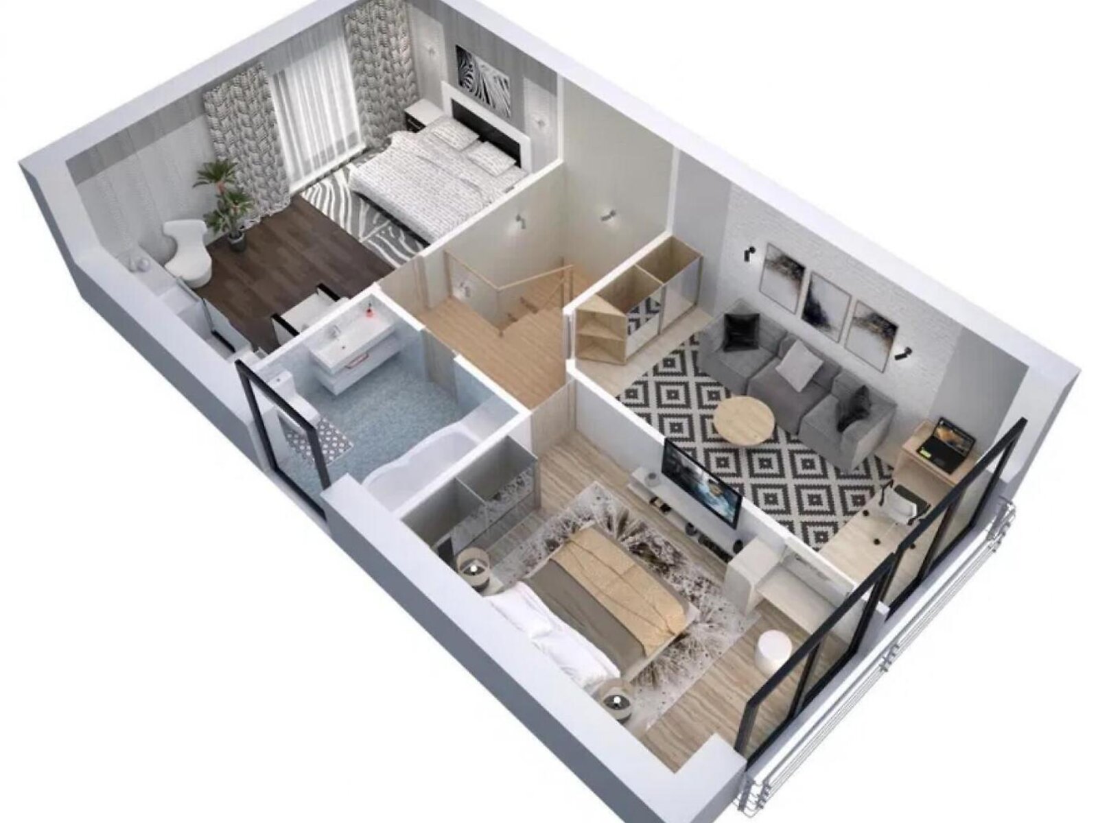 двухэтажный таунхаус, 115 кв. м, кирпич. Продажа в Киеве район Осокорки фото 1