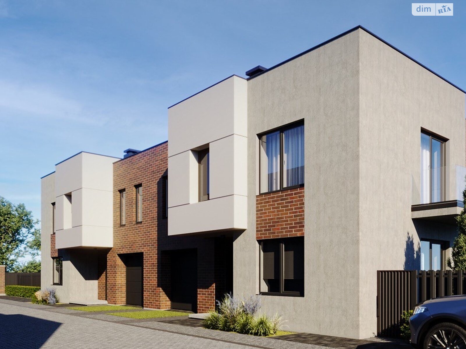 двухэтажный таунхаус, 93.67 кв. м, кирпич. Продажа в Криховцах фото 1 двухэтажный таунхаус, 93.67 кв. м, кирпич. Продажа в Криховцах фото 1