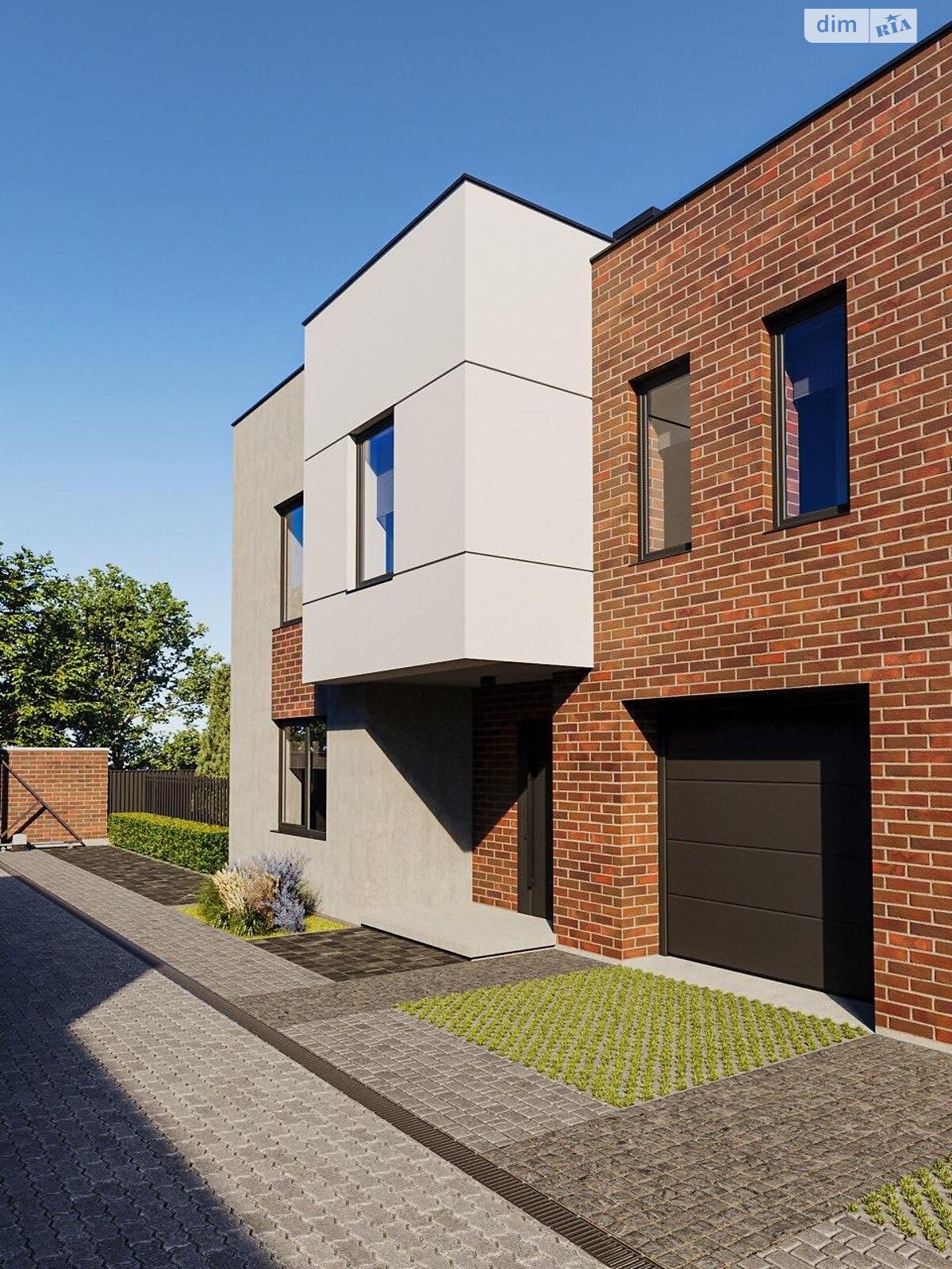 двухэтажный таунхаус, 93.67 кв. м, кирпич. Продажа в Криховцах фото 1 двухэтажный таунхаус, 93.67 кв. м, кирпич. Продажа в Криховцах фото 1