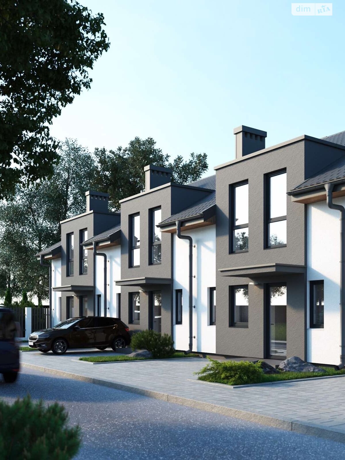 двухэтажный таунхаус, 125 кв. м, кирпич. Продажа в Криховцах фото 1