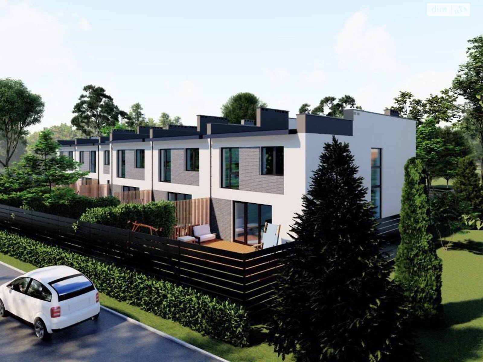 двоповерховий таунхаус, 151 кв. м, цегла. Продаж у Крихівцях фото 1