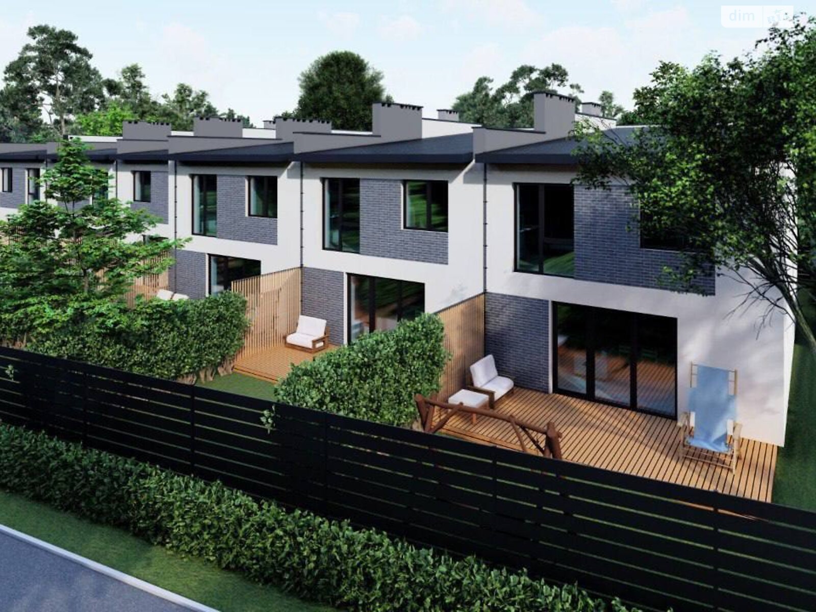 двоповерховий таунхаус, 151 кв. м, цегла. Продаж у Крихівцях фото 1