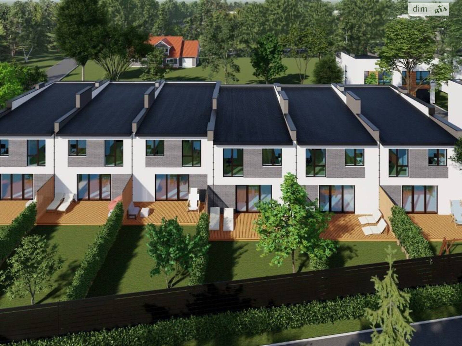 двоповерховий таунхаус, 151 кв. м, цегла. Продаж у Крихівцях фото 1