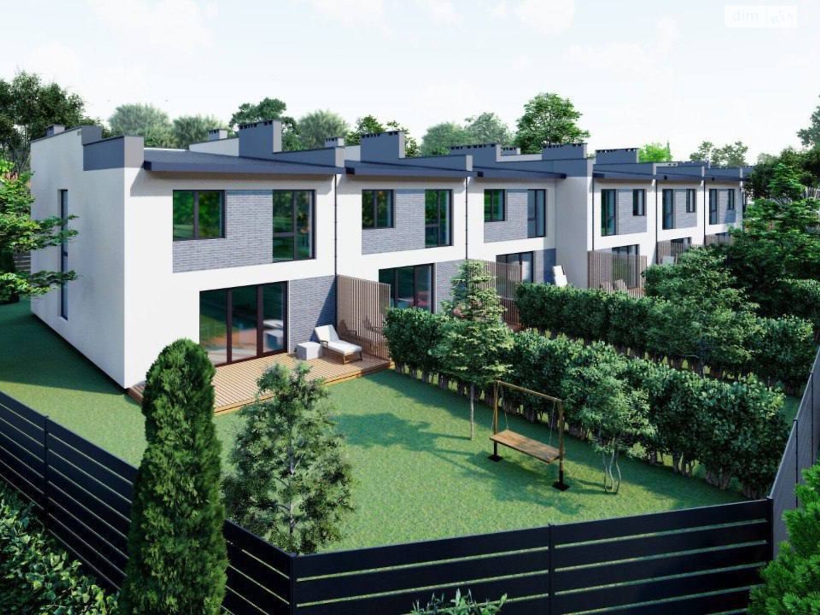 двоповерховий таунхаус, 151 кв. м, цегла. Продаж у Крихівцях фото 1