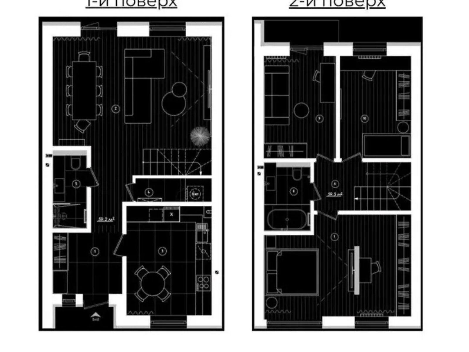 двоповерховий таунхаус, 120 кв. м, кирпич. Продаж у Крихівцях фото 1