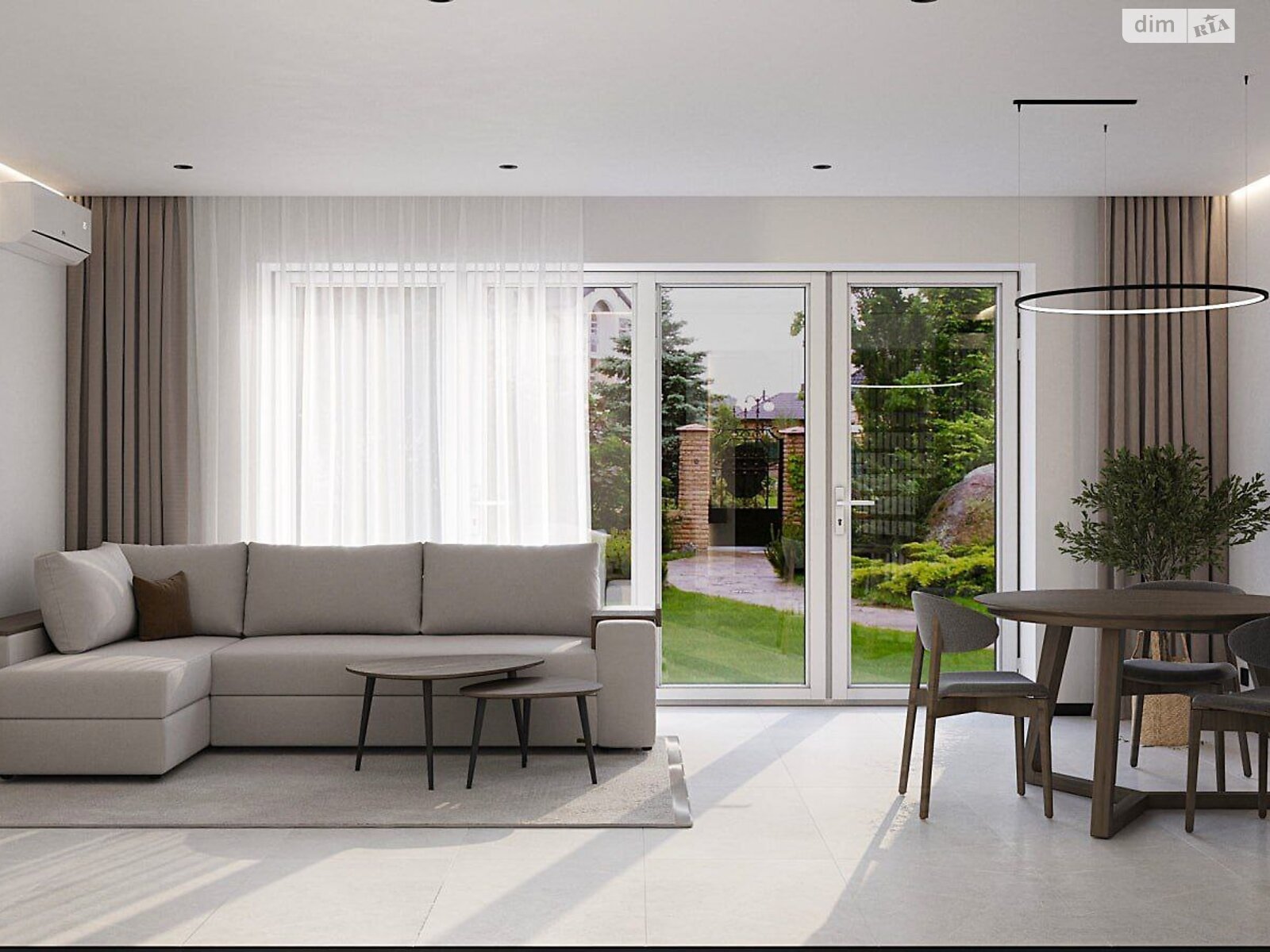 двухэтажный таунхаус, 117 кв. м, кирпич. Продажа в Криховцах фото 1