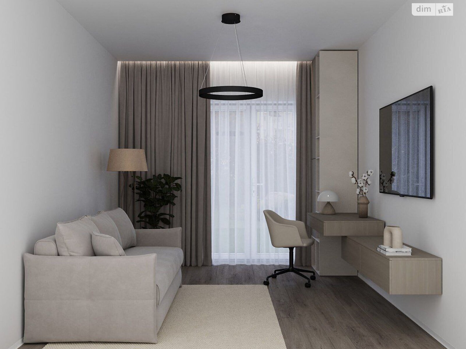 двухэтажный таунхаус, 117 кв. м, кирпич. Продажа в Криховцах фото 1