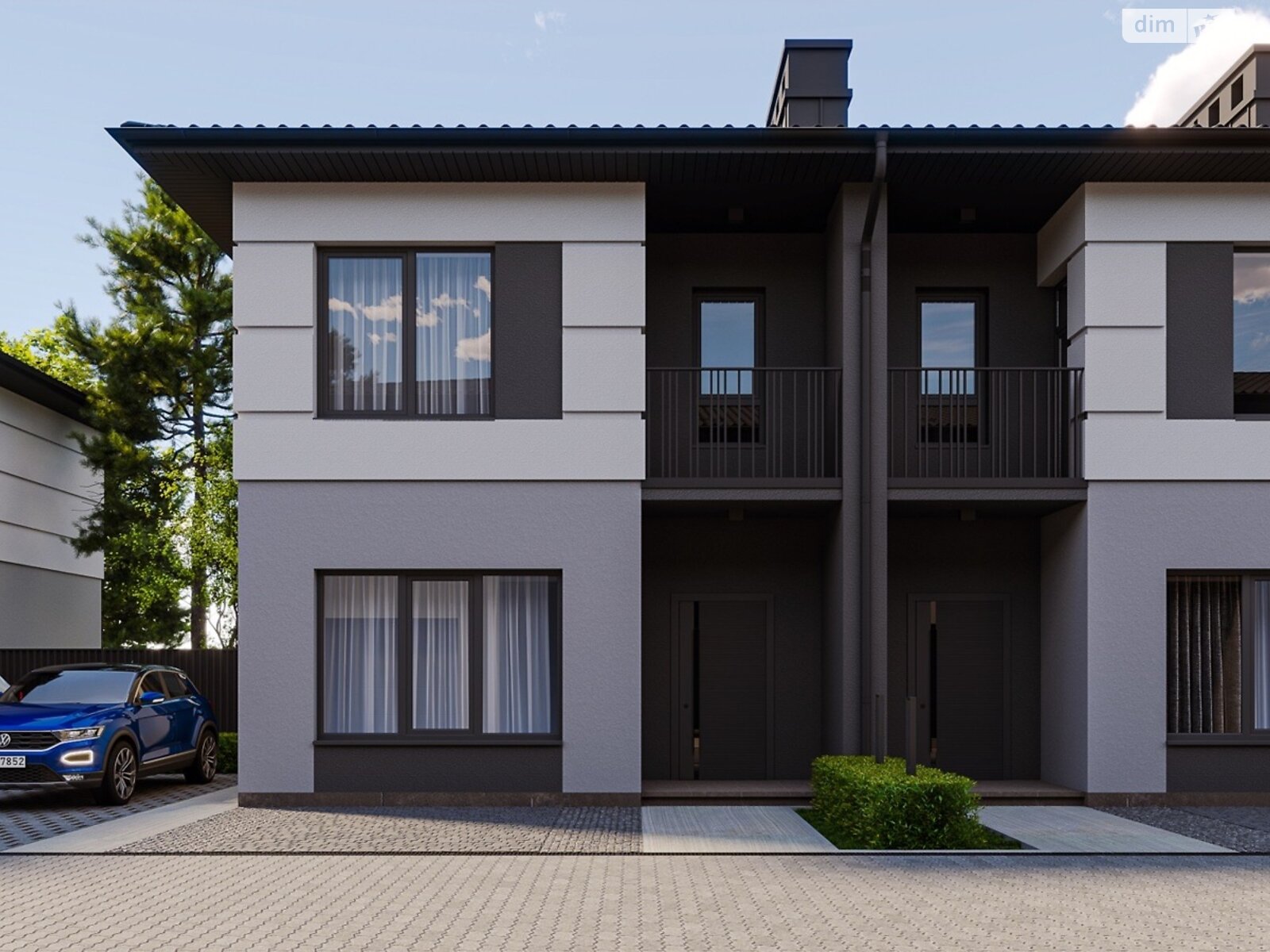 двоповерховий таунхаус, 120 кв. м, цегла. Продаж у Крихівцях фото 1