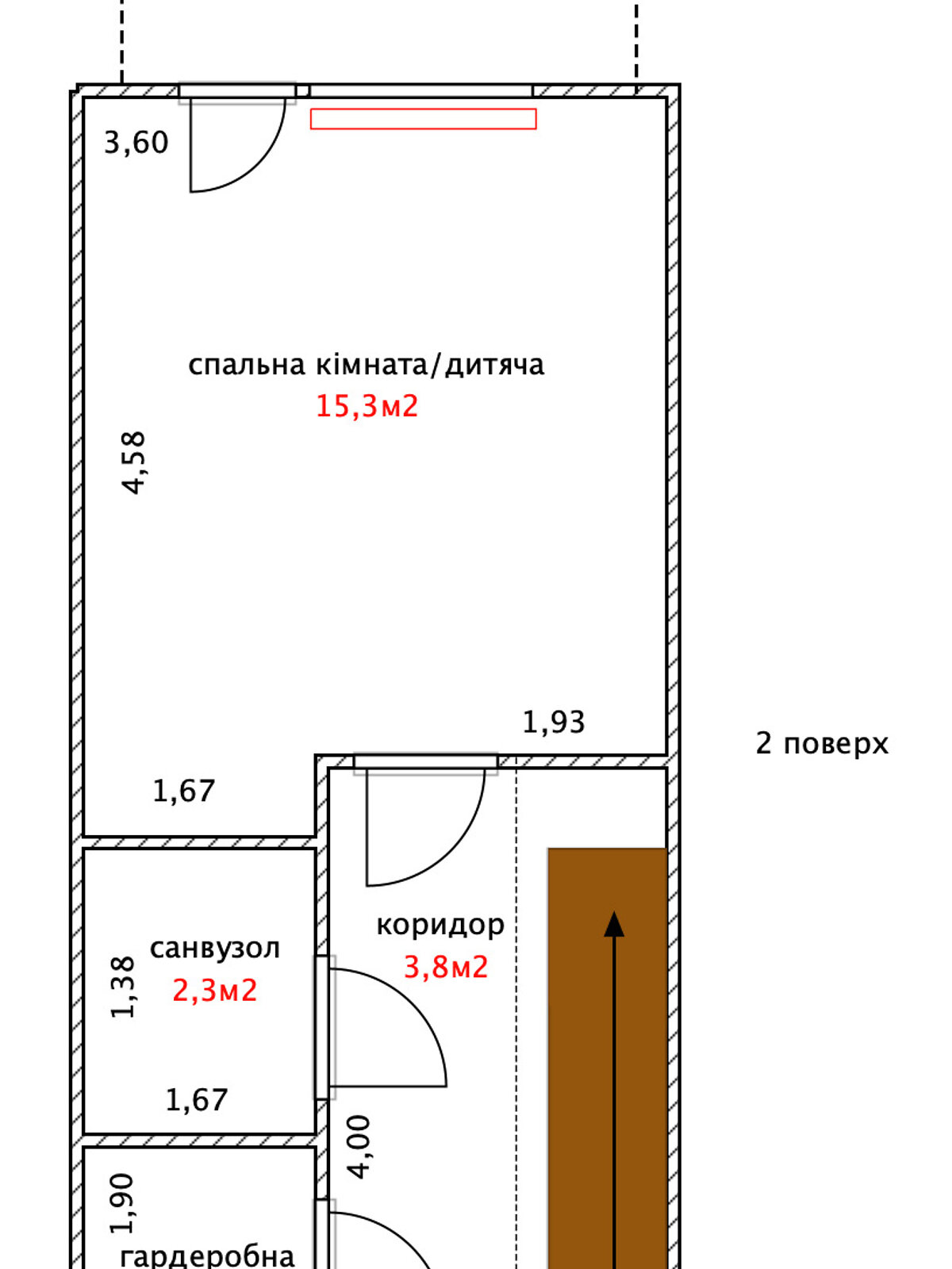 триповерховий таунхаус, 84.4 кв. м, газобетон. Продаж у Крюківщині фото 1