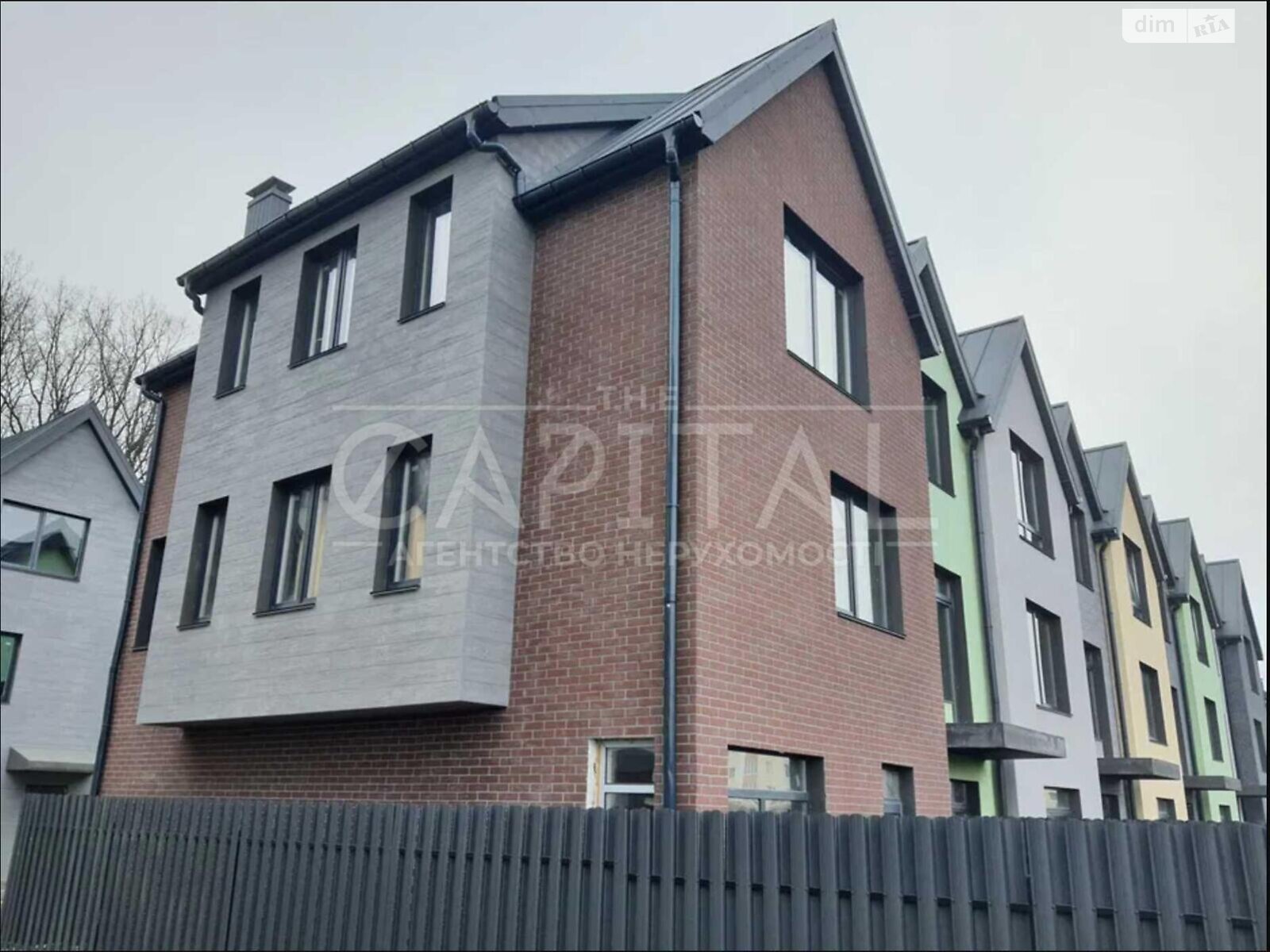 триповерховий таунхаус, 121 кв. м, цегла. Продаж у Крюківщині фото 1 триповерховий таунхаус, 121 кв. м, цегла. Продаж у Крюківщині фото 1