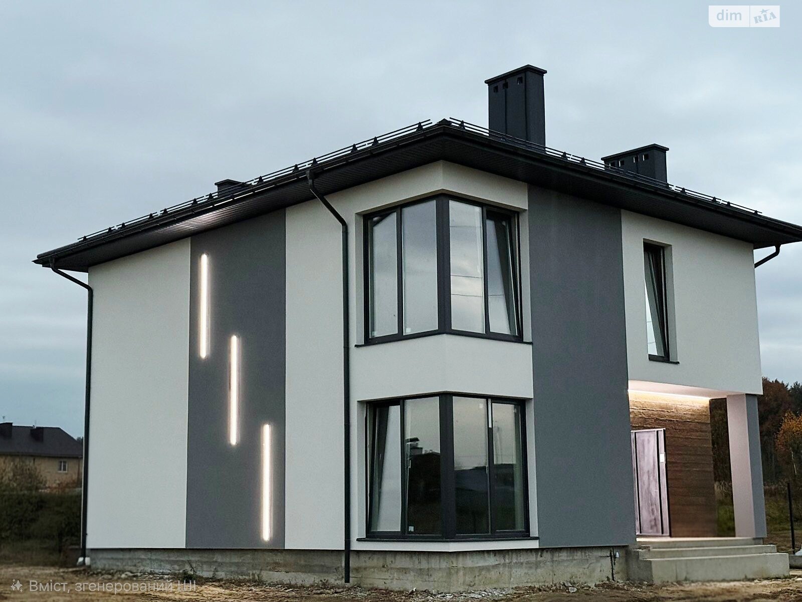 двухэтажный таунхаус, 153 кв. м, кирпич. Продажа в Лапаевке фото 1