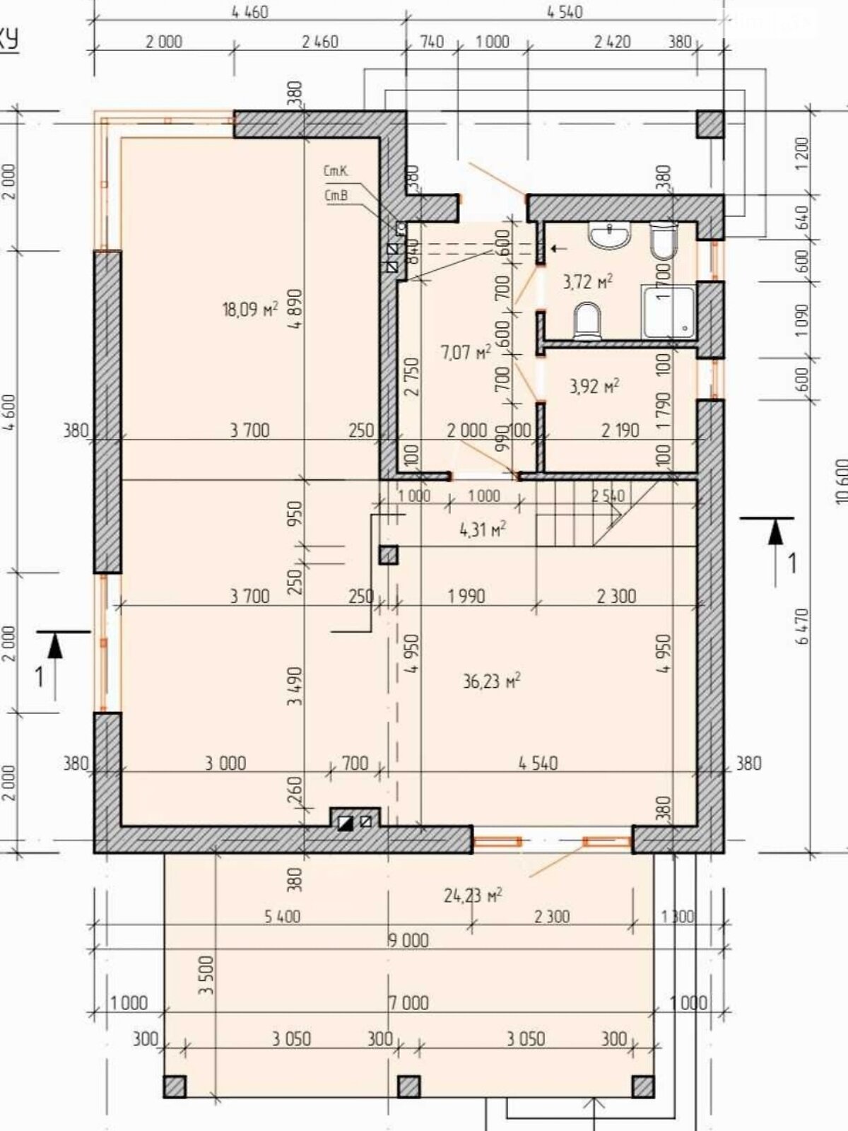 двухэтажный таунхаус, 153 кв. м, кирпич. Продажа в Лапаевке фото 1