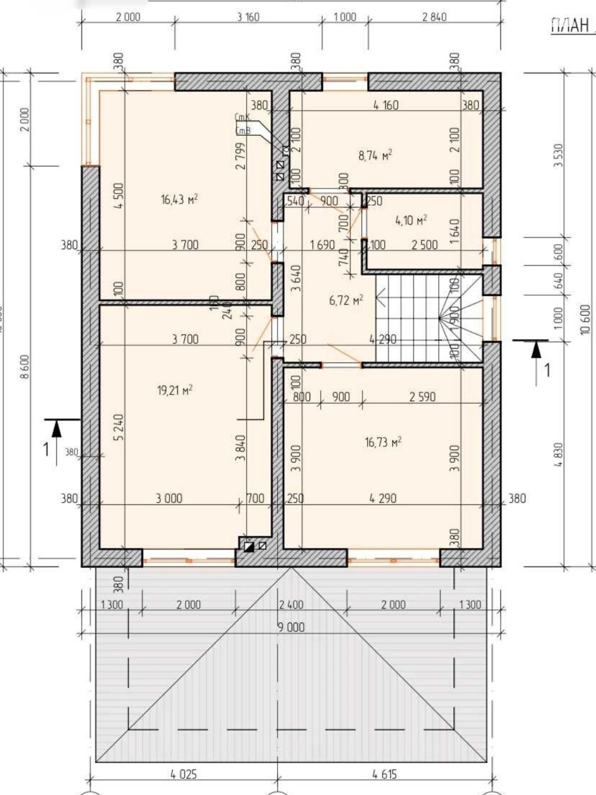 двухэтажный таунхаус, 153 кв. м, кирпич. Продажа в Лапаевке фото 1