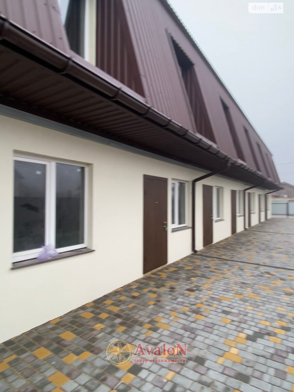 двухэтажный таунхаус, 34.3 кв. м, пеноблок. Продажа в Лесках фото 1