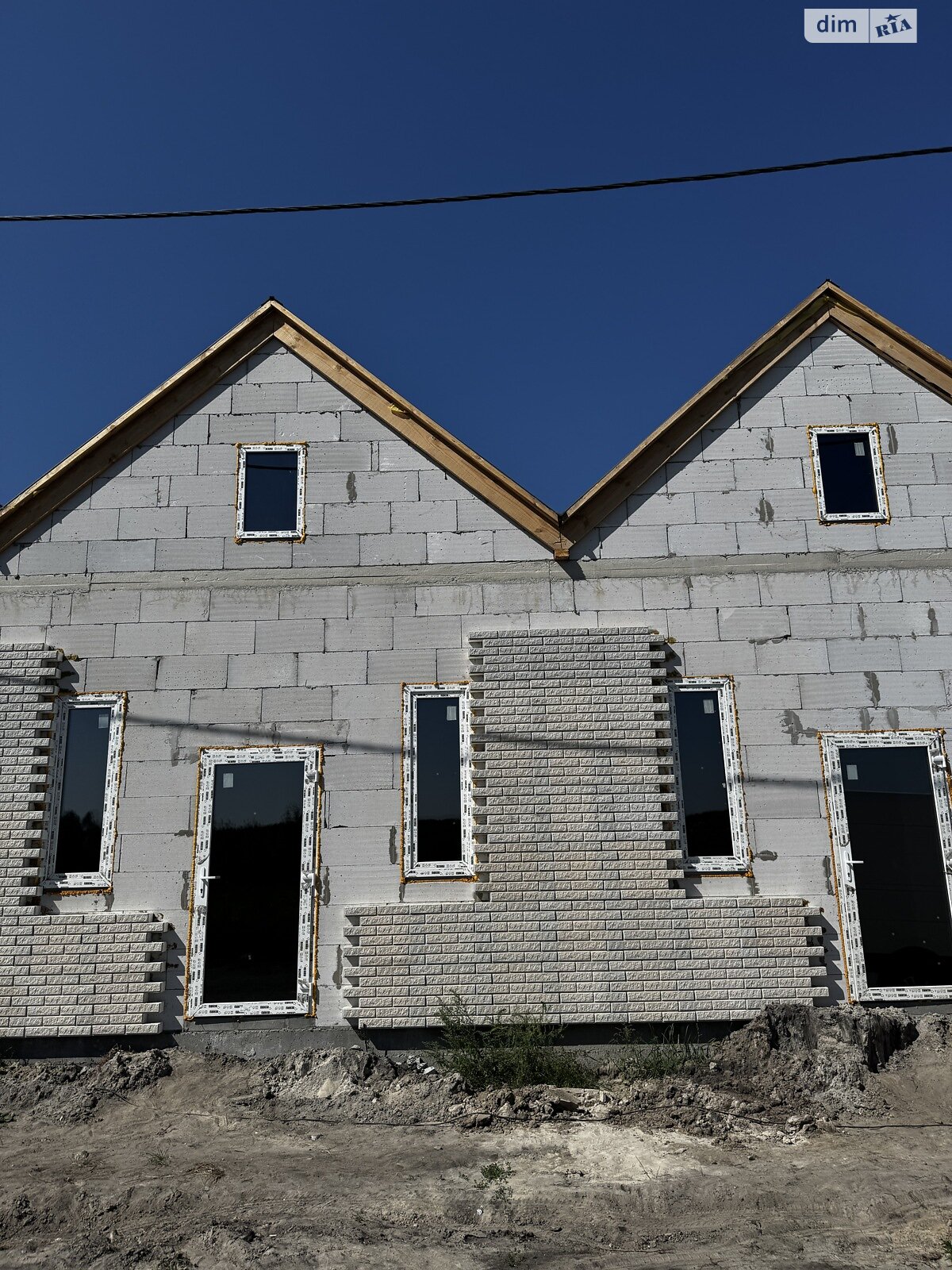двоповерховий таунхаус, 36 кв. м, газобетон. Продаж у Михайлівці-Рубежівці фото 1 двоповерховий таунхаус, 36 кв. м, газобетон. Продаж у Михайлівці-Рубежівці фото 1