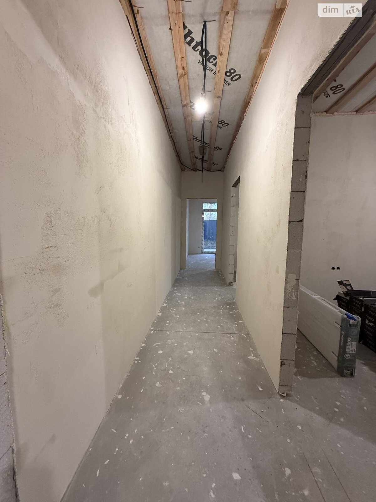 одноэтажный таунхаус, 56 кв. м, газобетон. Продажа в Михайловке-Рубежовке фото 1