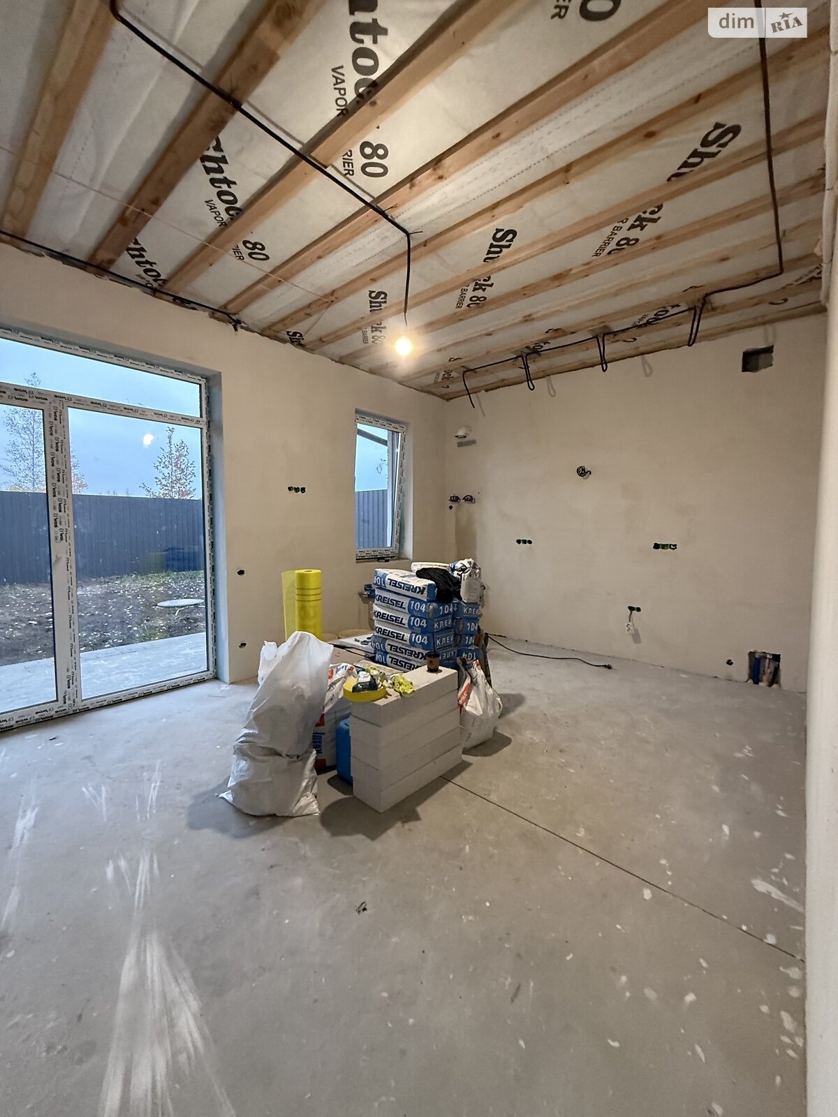 одноэтажный таунхаус, 56 кв. м, газобетон. Продажа в Михайловке-Рубежовке фото 1