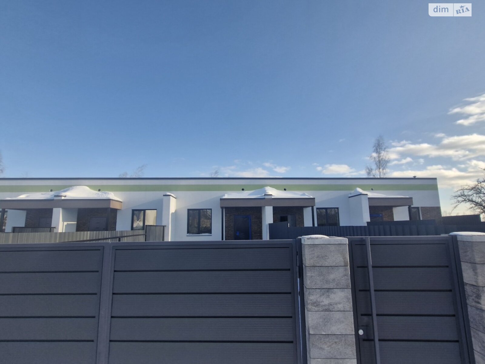 одноэтажный таунхаус, 56.3 кв. м, пеноблок. Продажа в Михайловке-Рубежовке фото 1