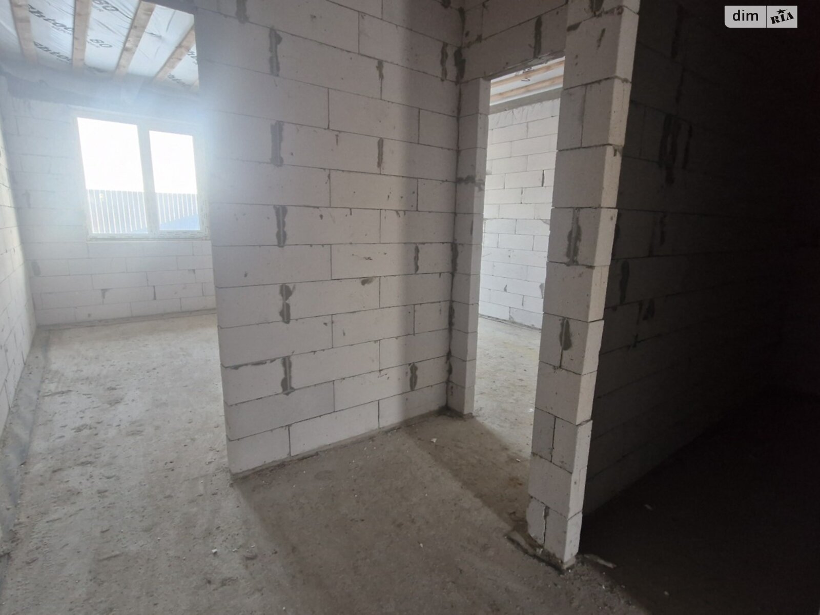 одноэтажный таунхаус, 56.3 кв. м, пеноблок. Продажа в Михайловке-Рубежовке фото 1