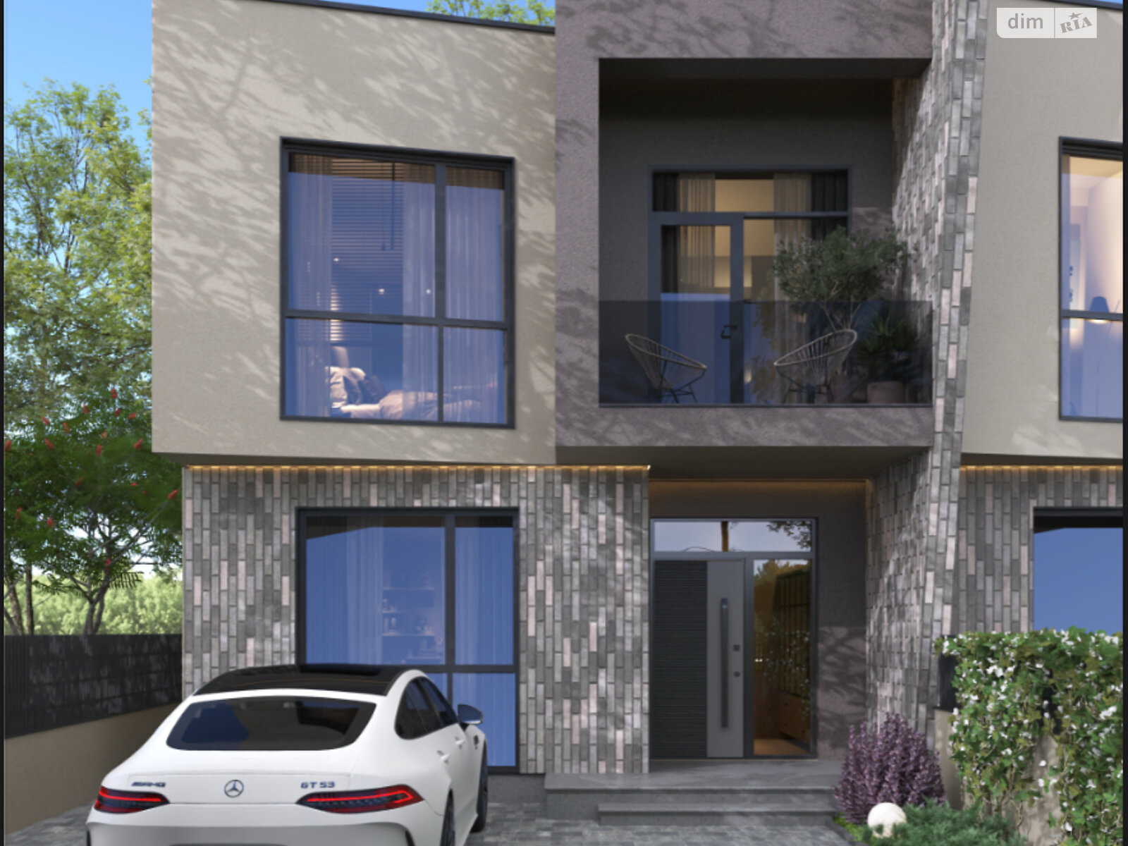 двоповерховий таунхаус, 140 кв. м, цегла. Продаж у Минаї фото 1