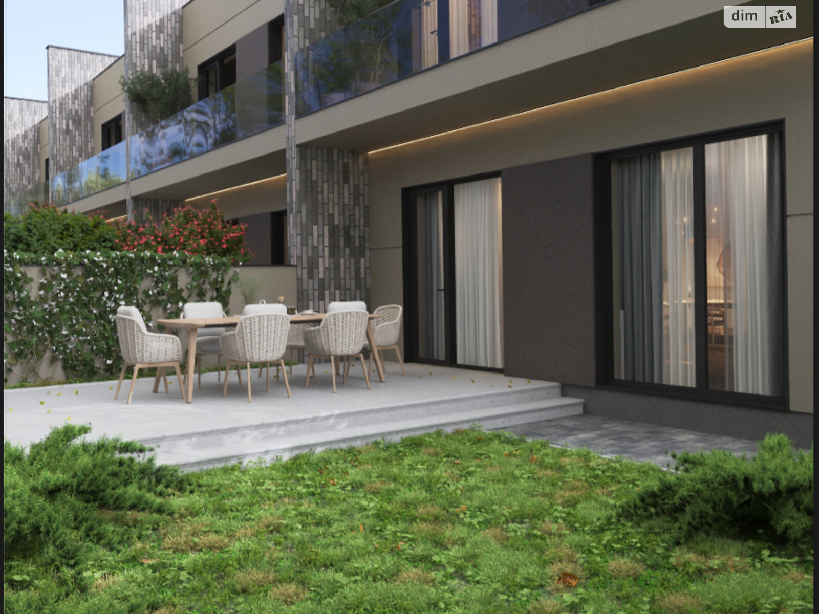 двоповерховий таунхаус, 140 кв. м, цегла. Продаж у Минаї фото 1