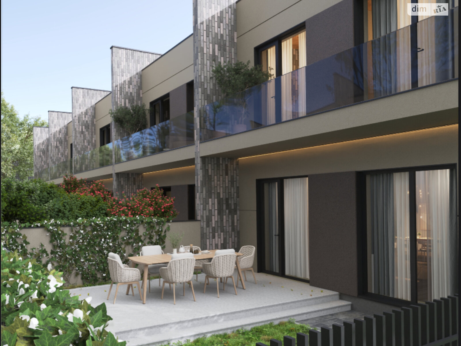 двоповерховий таунхаус, 140 кв. м, цегла. Продаж у Минаї фото 1