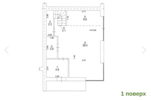 двухэтажный таунхаус, 93.4 кв. м, кирпич. Продажа в Новых Петровцах фото 2