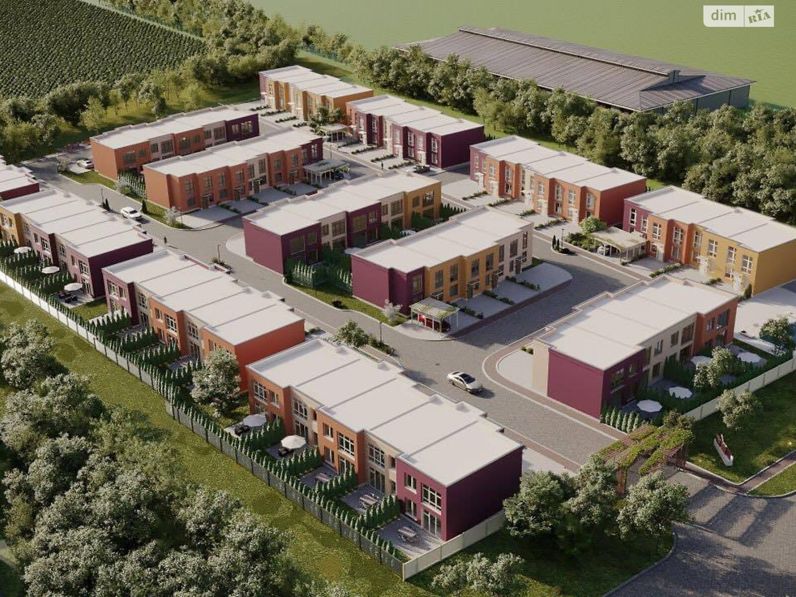 двоповерховий таунхаус, 119.07 кв. м, керамический кирпич. Продаж у Таїрове фото 1 двоповерховий таунхаус, 119.07 кв. м, керамический кирпич. Продаж у Таїрове фото 1