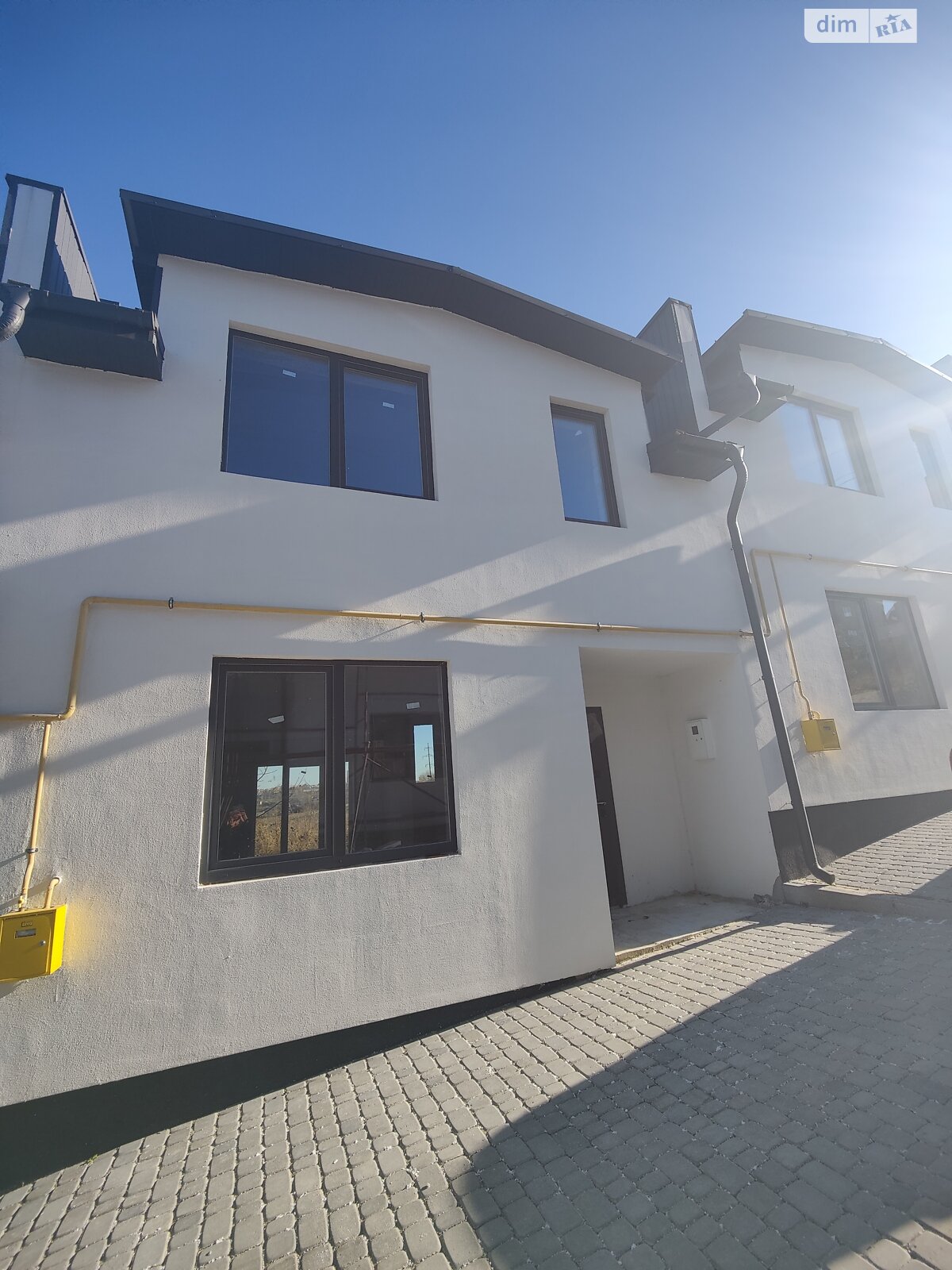 двухэтажный таунхаус, 91.4 кв. м, газобетон. Продажа в Петрикове фото 1 двухэтажный таунхаус, 91.4 кв. м, газобетон. Продажа в Петрикове фото 1