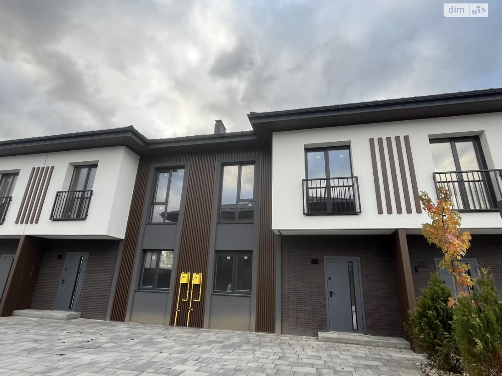 двоповерховий таунхаус, 73 кв. м, цегла. Продаж у Петропавлівській Борщагівці фото 1