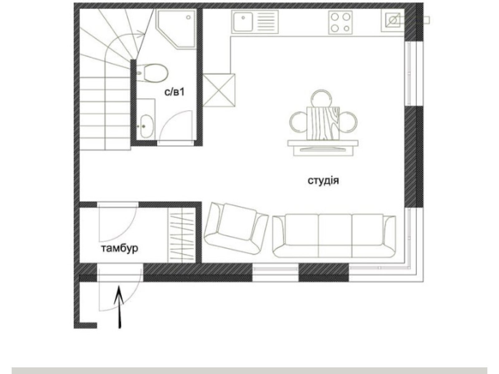 двоповерховий таунхаус, 73 кв. м, кирпич. Продаж у Петропавлівській Борщагівці фото 1